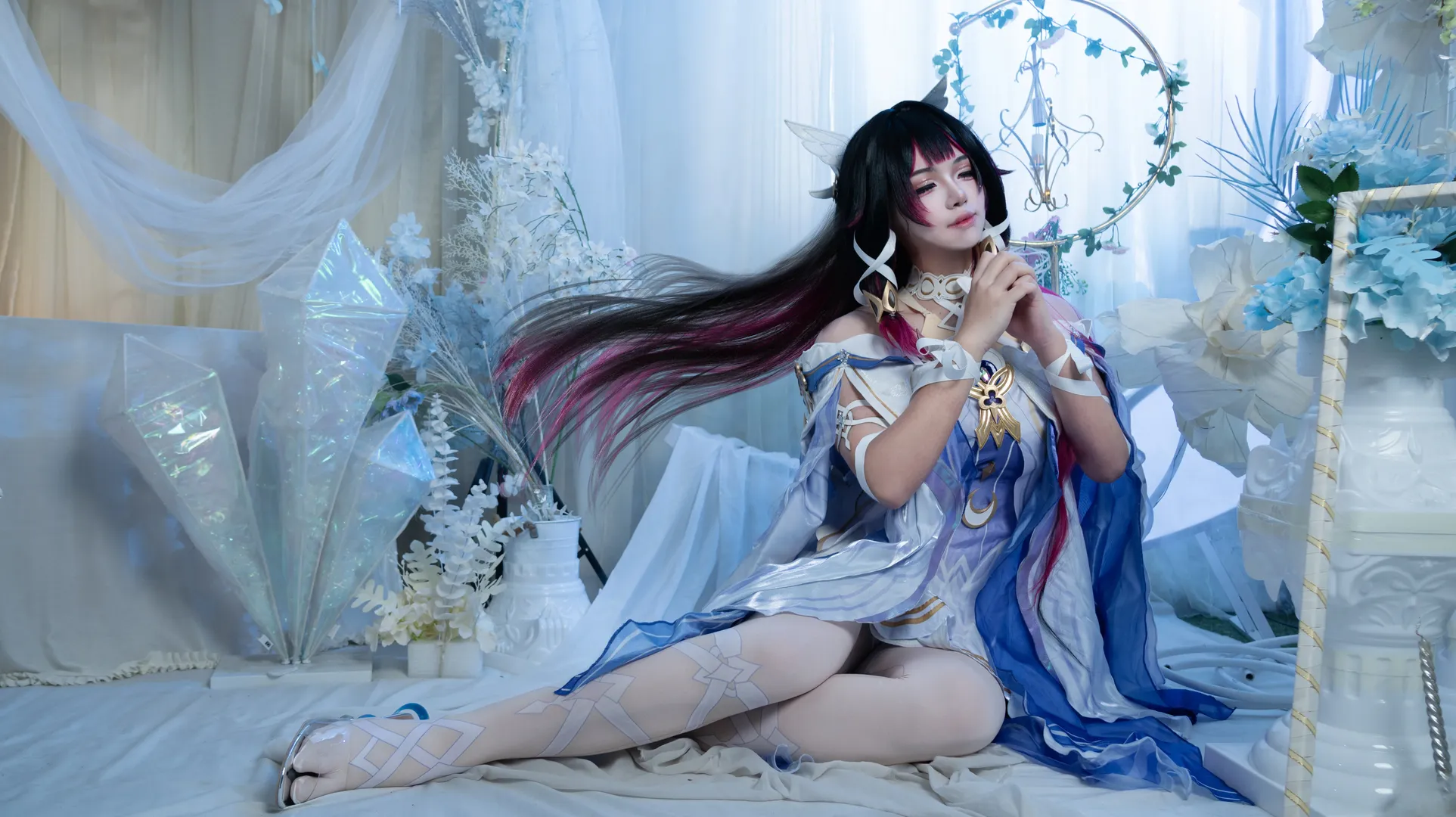 原神, 哥伦比娅cos, 原神cos, cosplay分享, 二次元仿妆