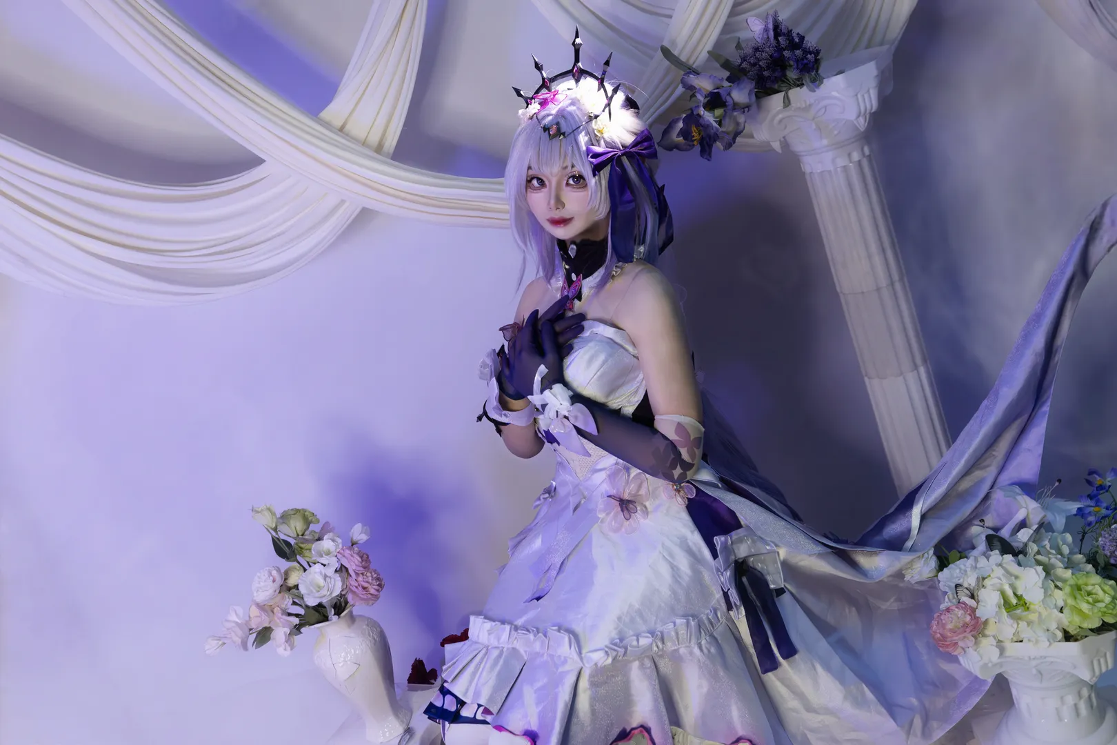 崩壞星穹鐵道, 遐蝶cos, 二次元cos, cosplay攝影, 夢幻造型