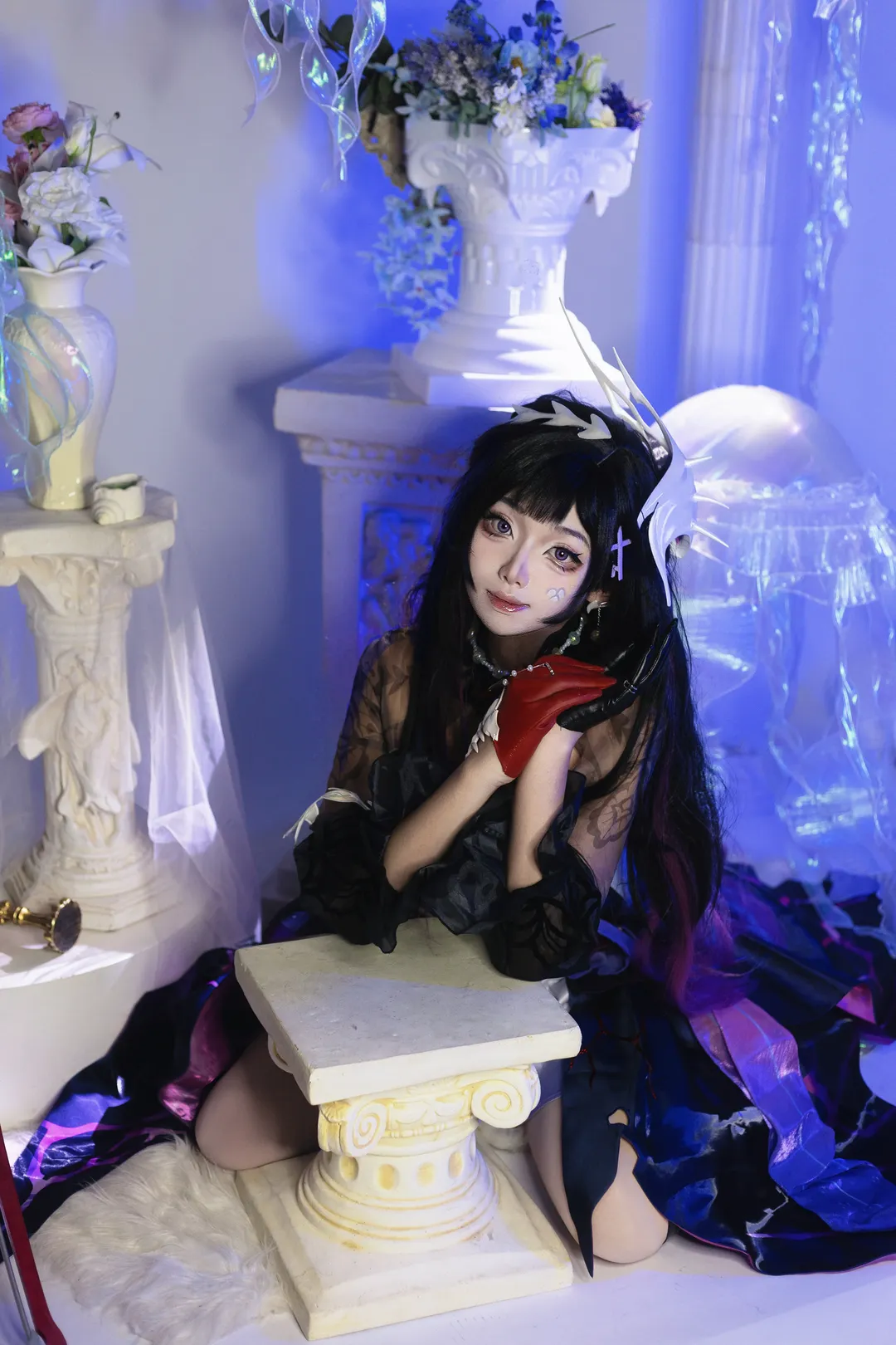 崩壊：スターレイル, 二次元コスプレ, ヘレクトラ コスプレ, スタジオ撮影, ダーク系撮影