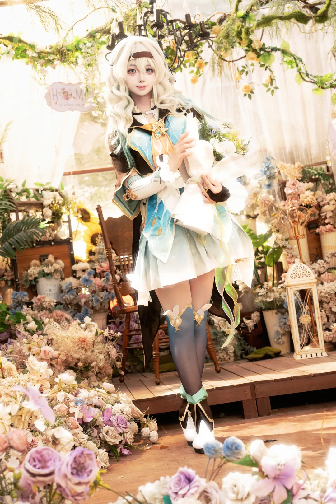 二次元摄影, 崩坏星穹铁道, 流萤cos, cosplay穿搭, 宝宝辅食