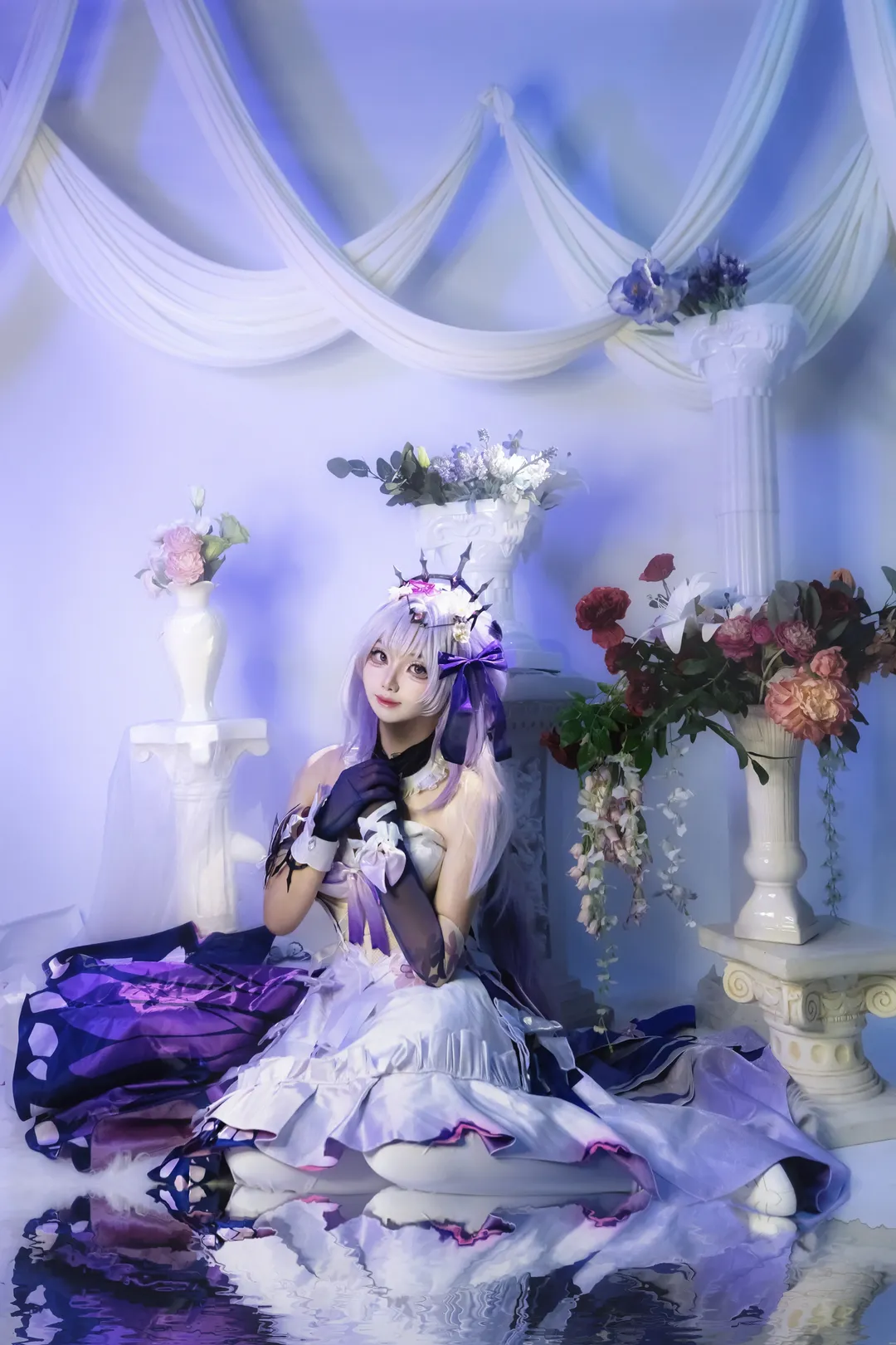 二次元, 崩坏星穹铁道, 遐蝶cos, cosplay摄影, 镜面氛围感