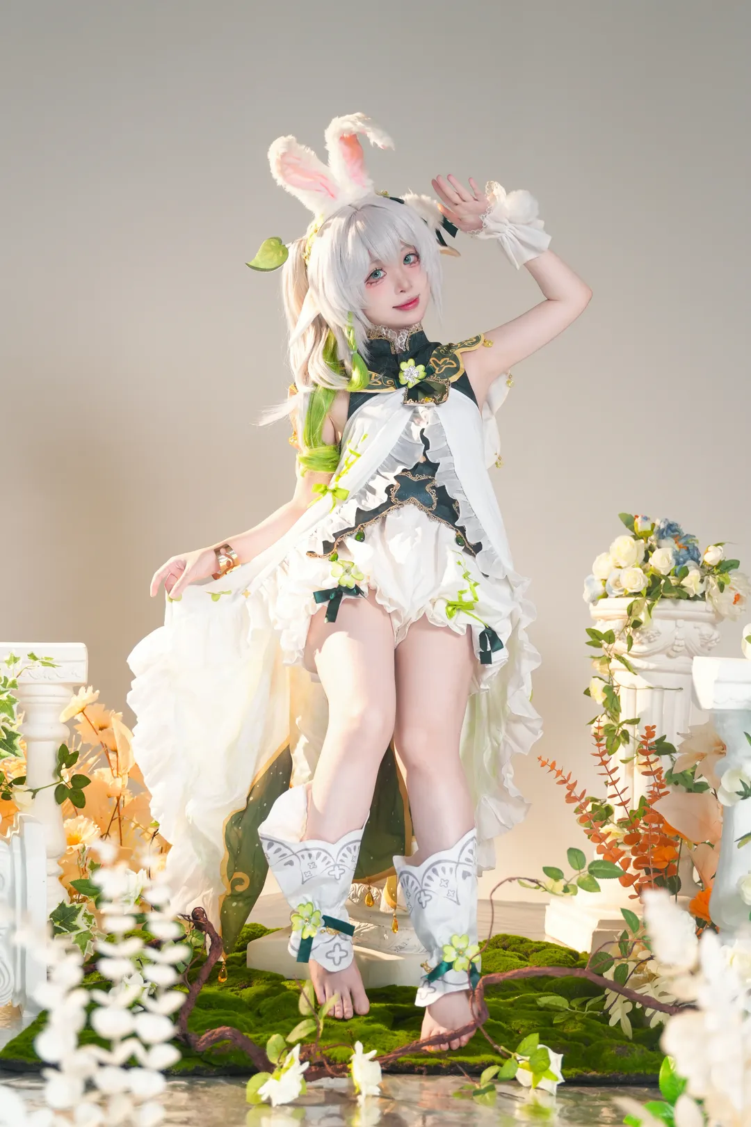 原神, 妃咲cos, 广州漫展, cosplay摄影, 冬日魔法世界 - 第8张