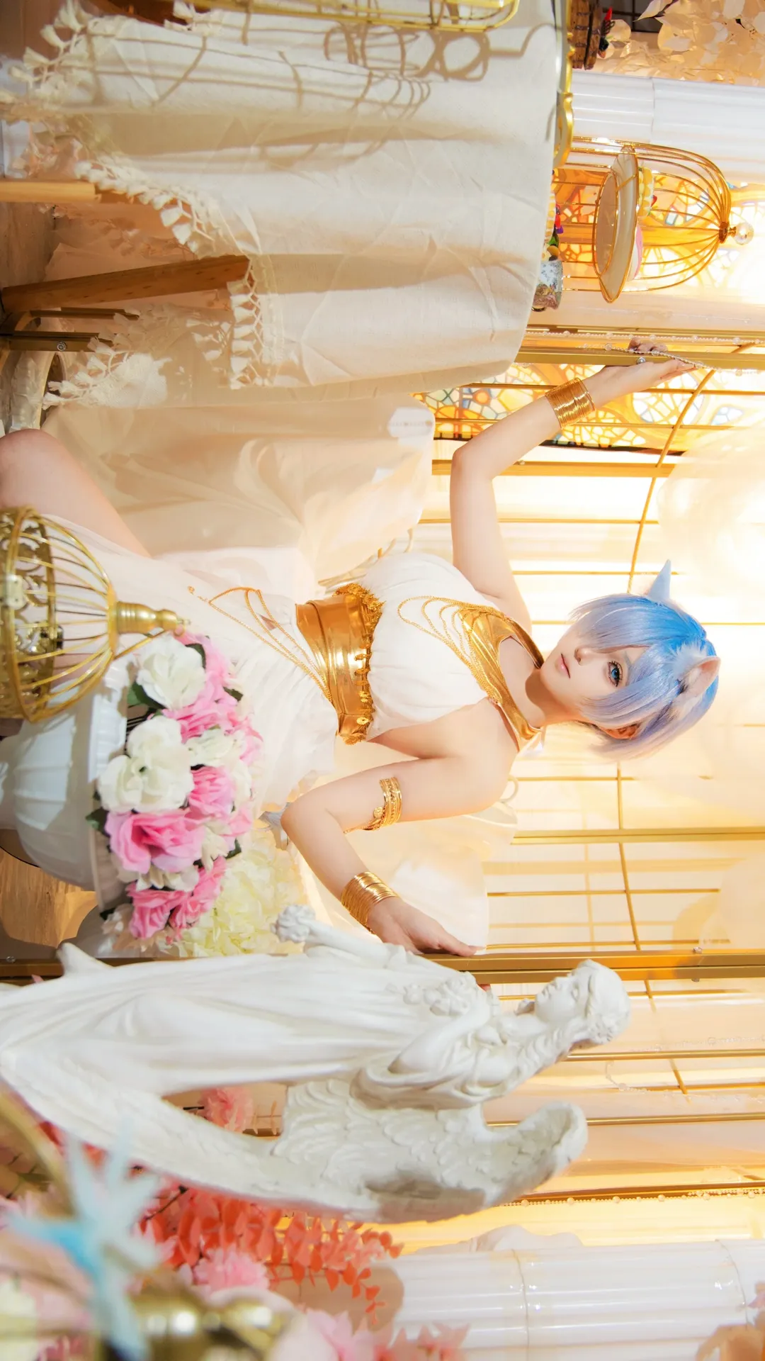 cos正片, 蕾姆cos, 异域风情, 猫娘cosplay, 梦幻影棚 - 第2张
