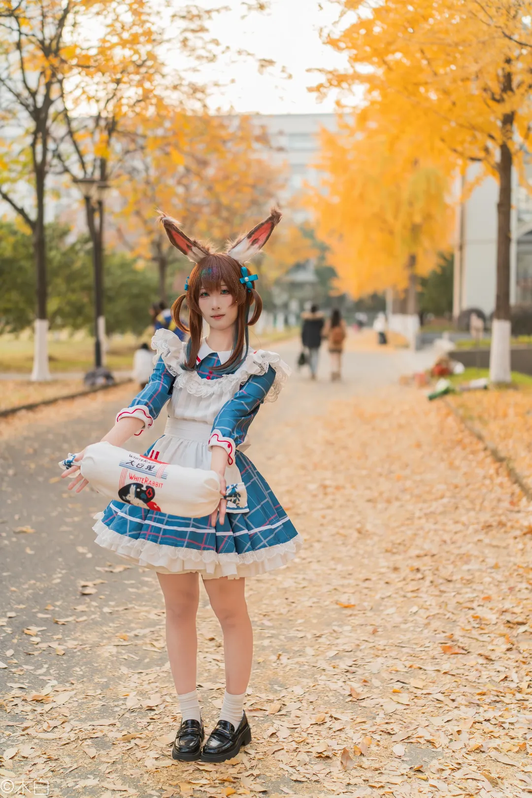 cosplay, 明日方舟, 阿米娅cos, 二次元正片, 秋日摄影 - 第4张