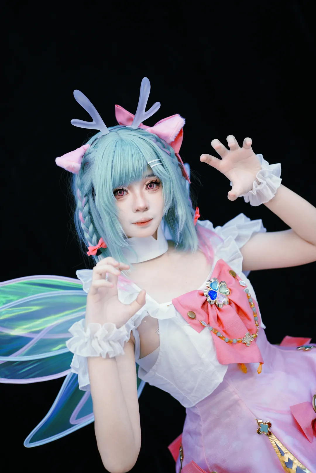 二次元攝影, 棚拍, 王者榮耀, 瑤cos, cosplay正片 - 第1張