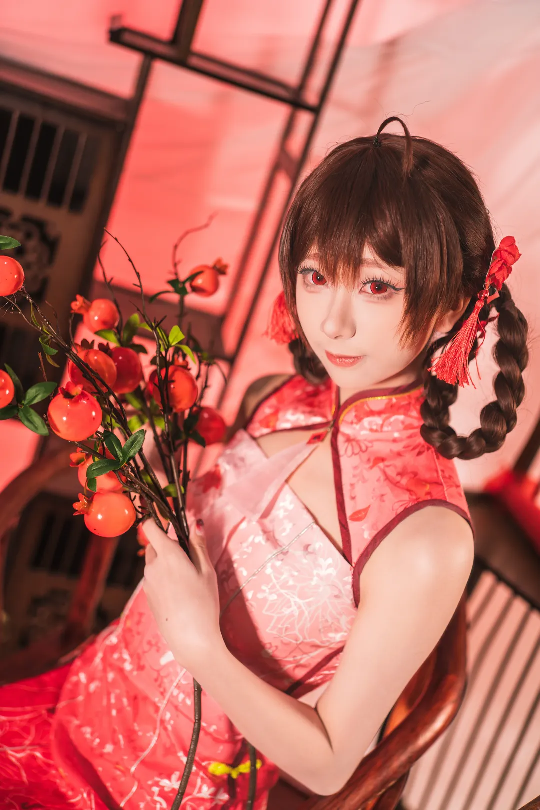 二次元撮影, スタジオ撮影, 中華風コスプレ, ボーカロイド, ユエジョン・リンコスプレ - 1枚目