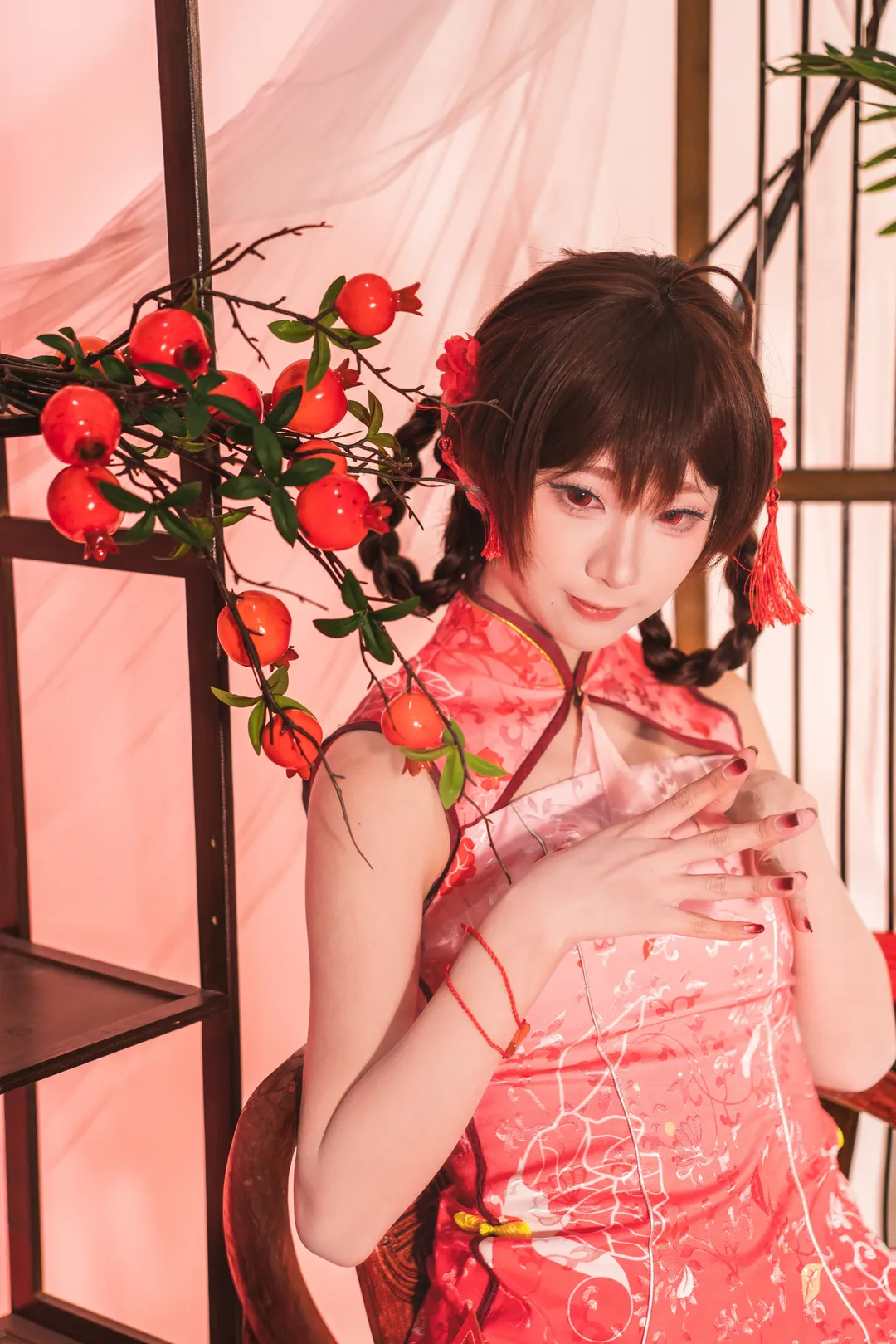 二次元摄影, 棚拍正片, 国风cosplay, Vocaloid, 乐正绫cos
