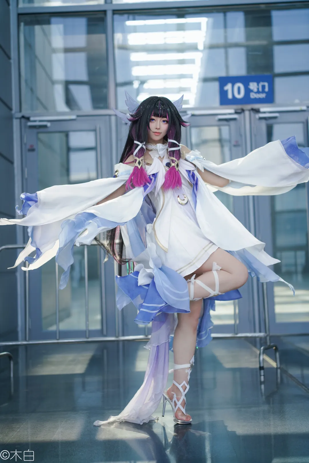 原神, コロンビーナ コスプレ, 二次元撮影, イベント写真, コスプレイヤーの日常
