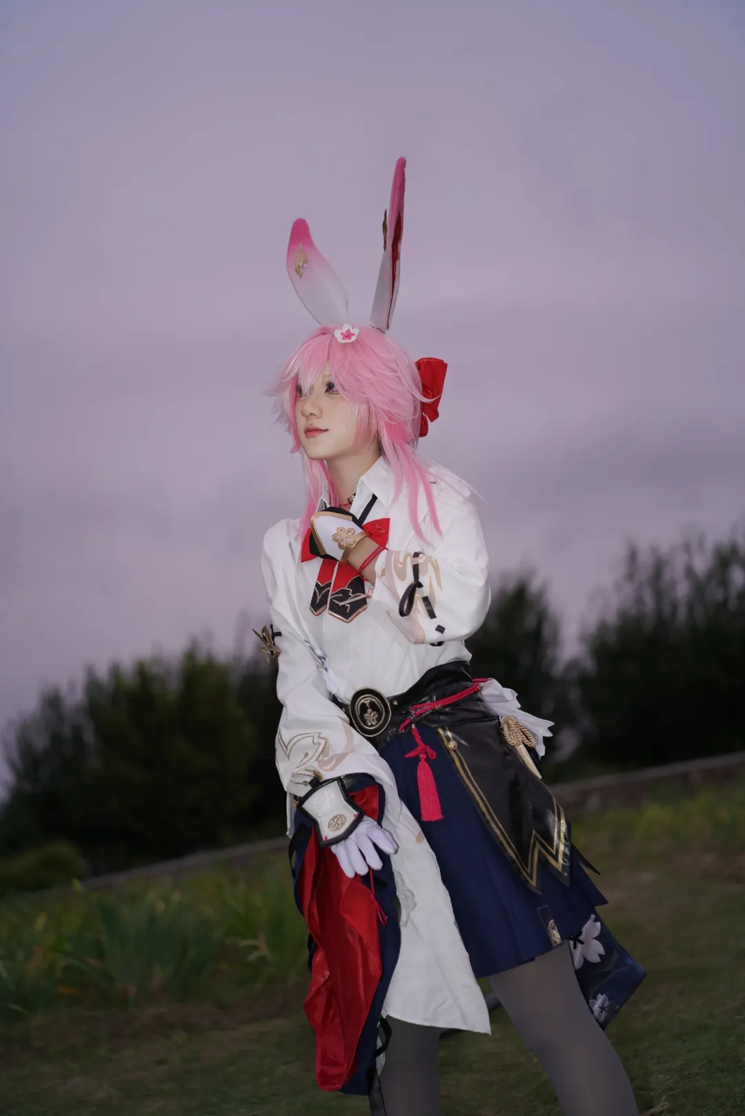 cosplay, Anime-style photography, Honkai: Star Rail, Evanescia cosplay, Outdoor photography