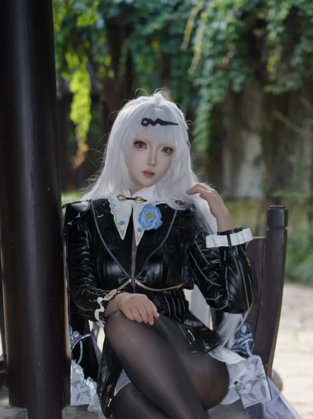 绝区零, 二次元摄影, 仪玄cos, cosplay穿搭, 黑丝高跟 - 第2张