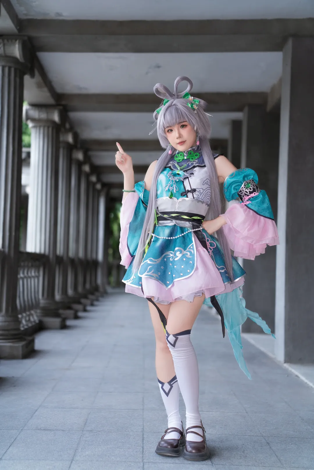 洛天依cos, cosplay摄影, 二次元外景, VOCALOID, 国风奇幻