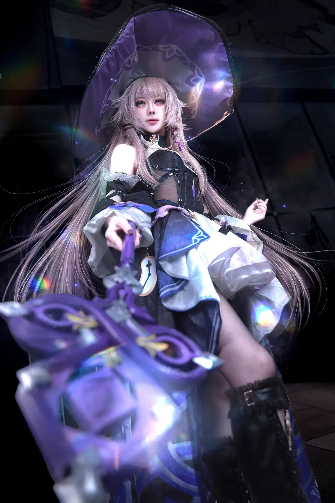 崩壊：スターレイル, イベント撮影, ヘルタ コスプレ, コスプレ作品, 魔女風ファッション - 1枚目