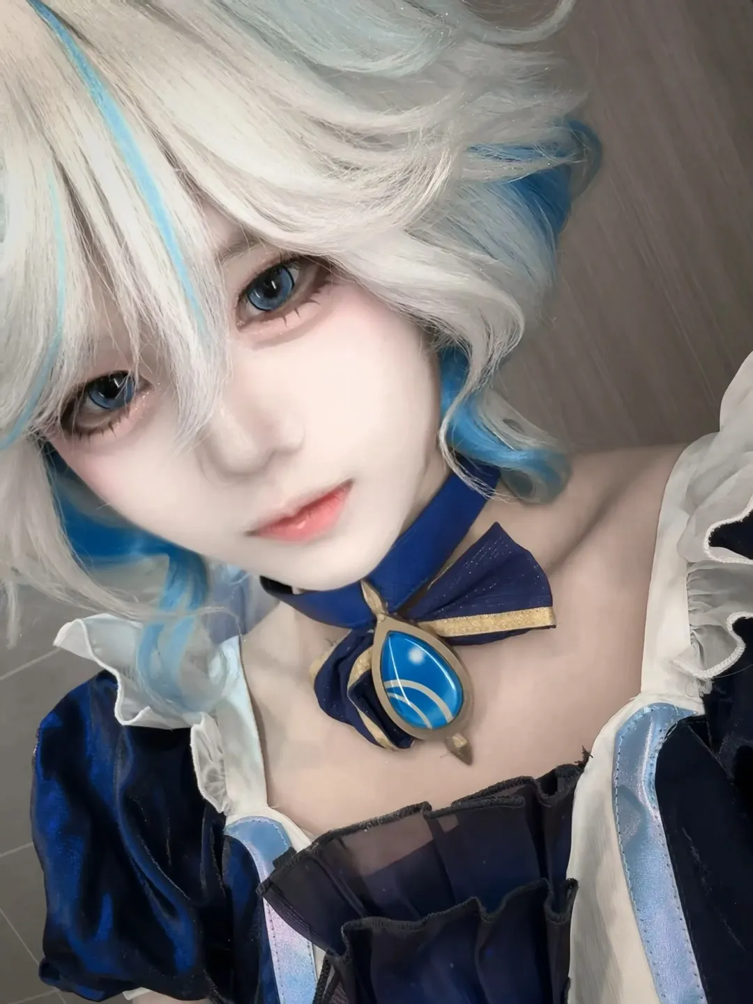 原神, 芙宁娜cos, cosplay摄影, 二次元穿搭, 芙宁娜仿妆 - 第1张