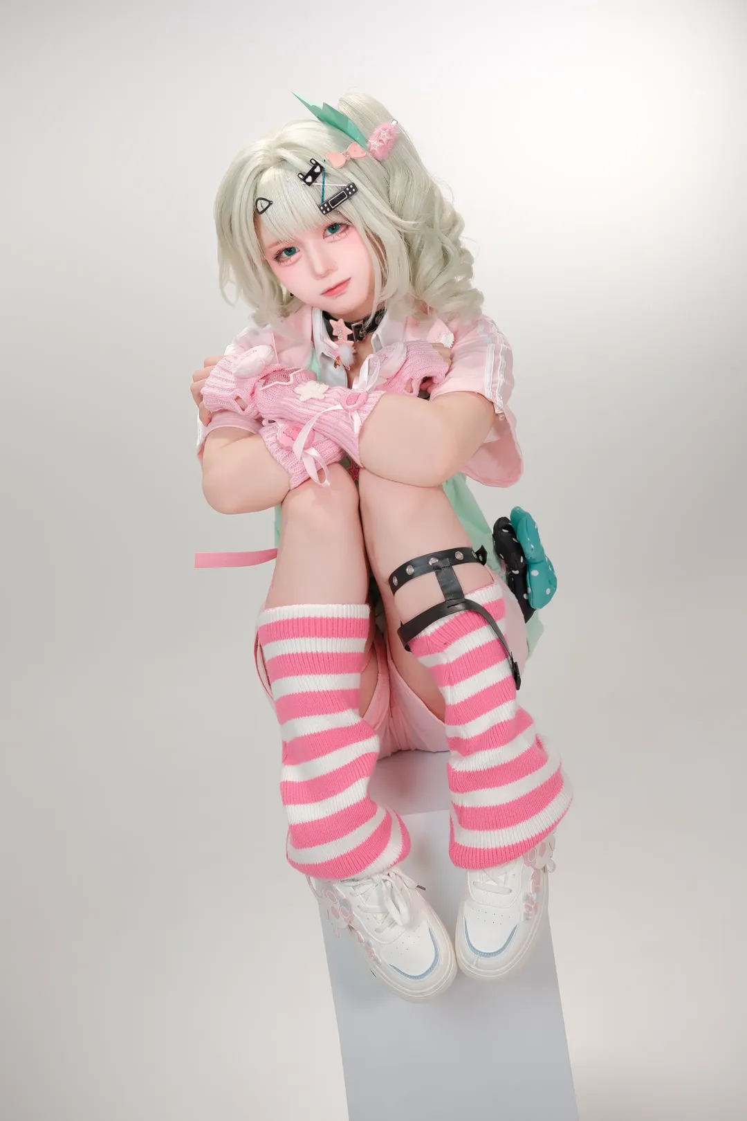 cosplay, 运动风, 水手服, 二次元穿搭, 腿套 - 第7张