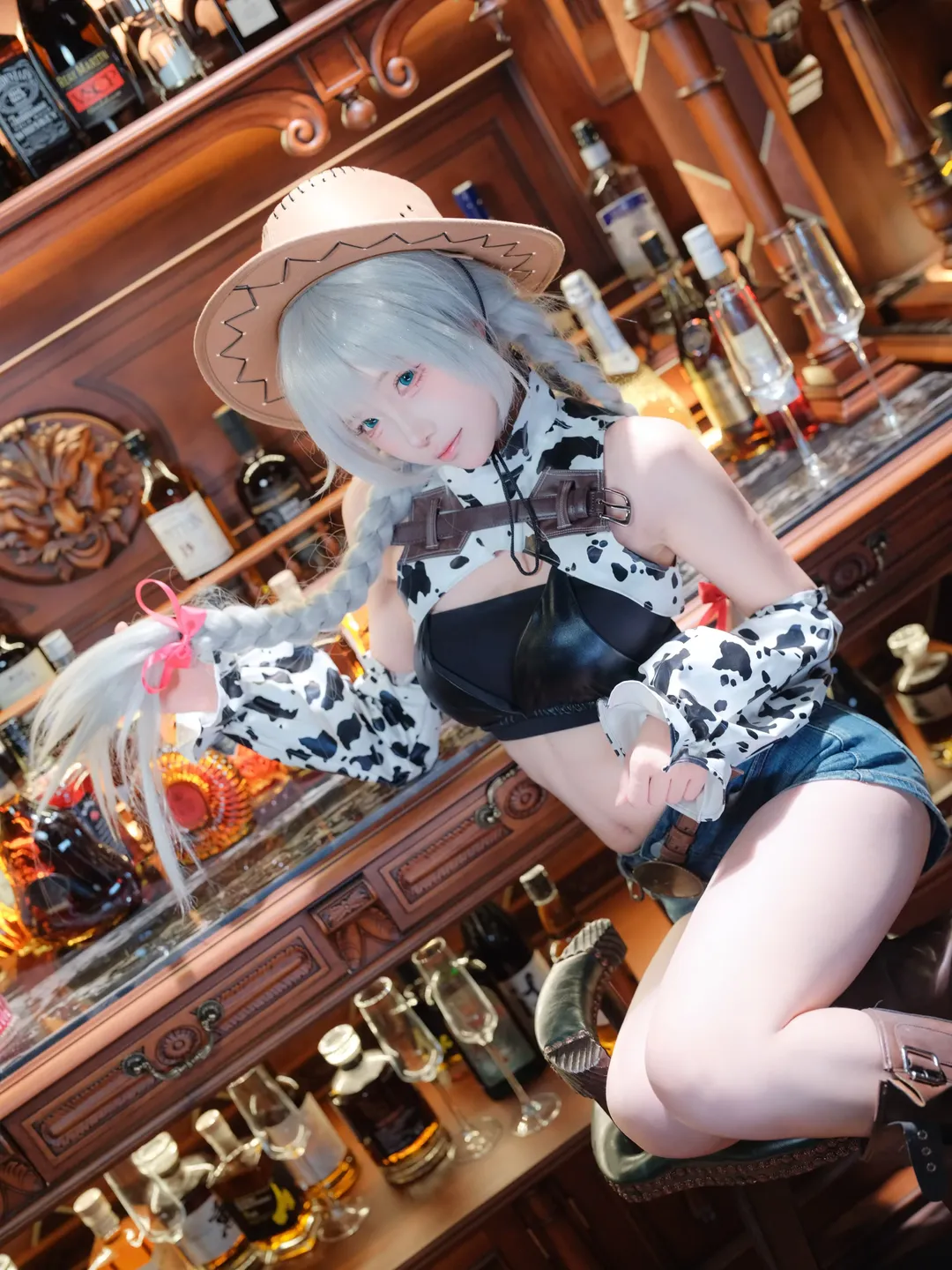 碧蓝航线, 氛围感写真, cosplay分享, 法戈cos, 西部牛仔风 - 第6张
