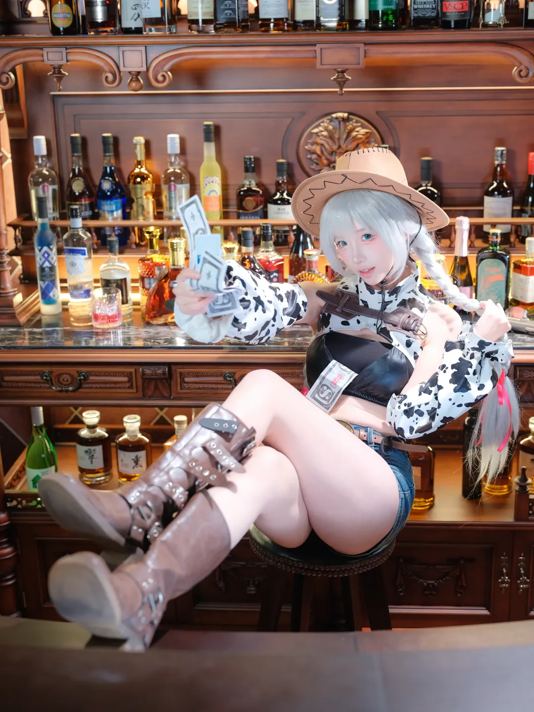 碧蓝航线, 二次元cosplay, 法戈cos, 酒吧摄影, 牛仔cos - 第2张