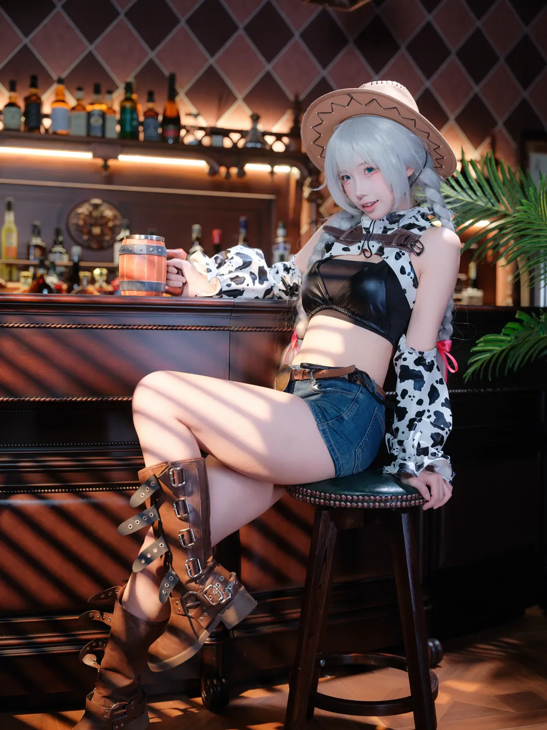 碧蓝航线, 二次元cosplay, 法戈cos, 酒吧摄影, 牛仔cos - 第4张