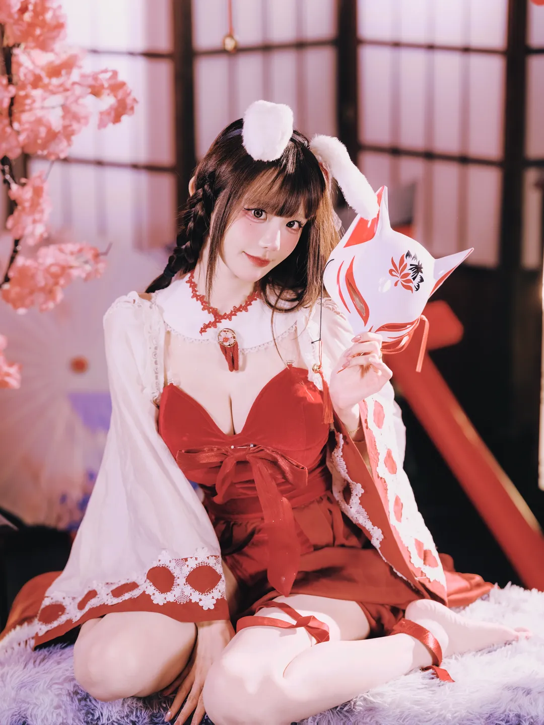 碧蓝航线, 二次元cosplay, 巫女cos, 和风cos, 大山cos