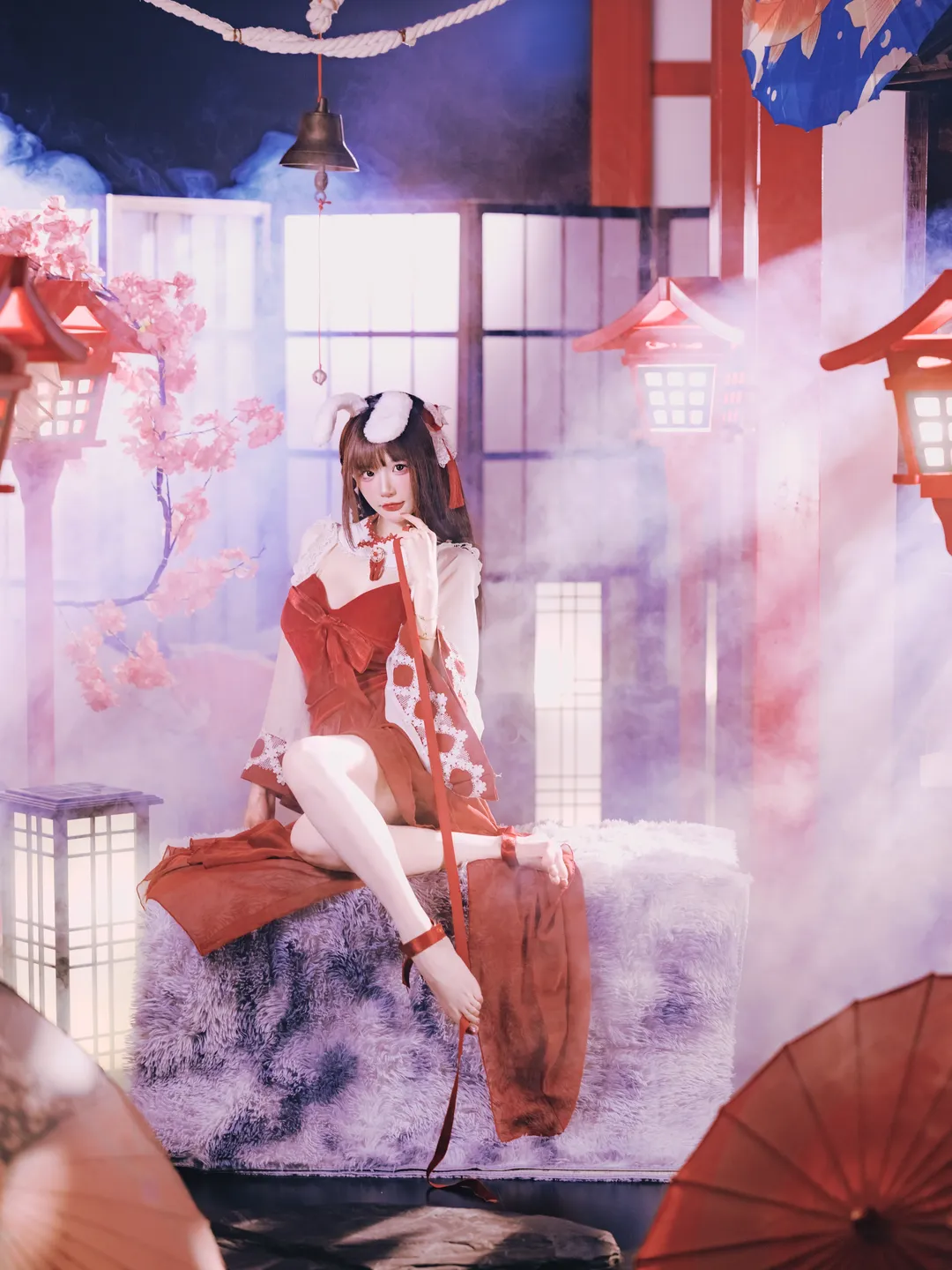 碧蓝航线, 二次元cosplay, 巫女cos, 和风cos, 大山cos - 第6张