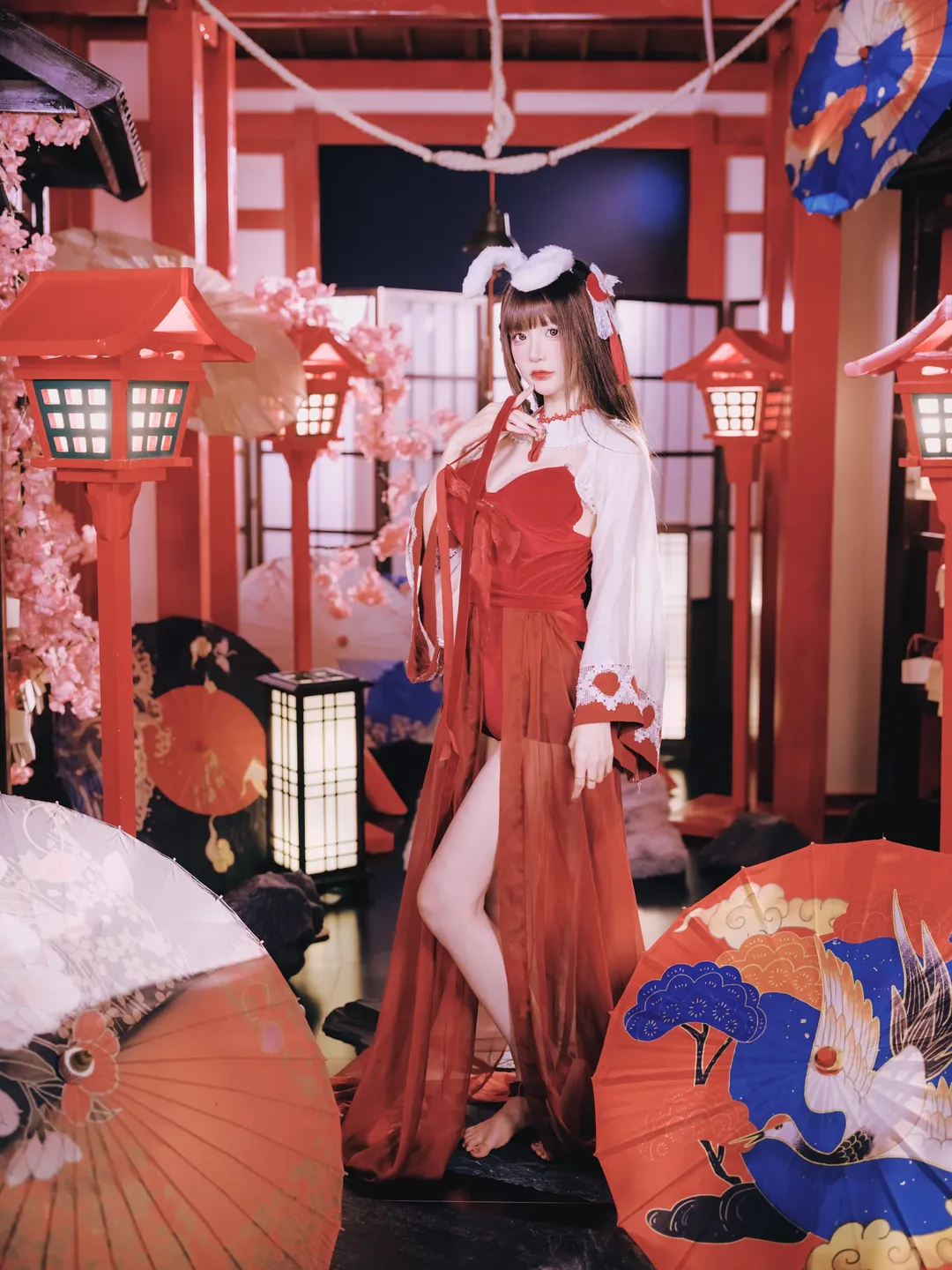 碧蓝航线, 二次元cosplay, 巫女cos, 和风cos, 大山cos - 第7张