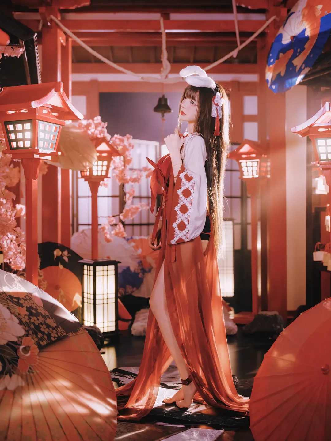 碧蓝航线, 和风摄影, 氛围感写真, 二次元Cosplay, 小奶童cos - 第2张