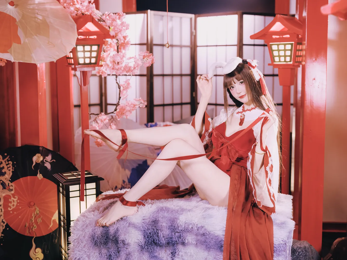 碧蓝航线, 和风摄影, 氛围感写真, 二次元Cosplay, 小奶童cos - 第7张