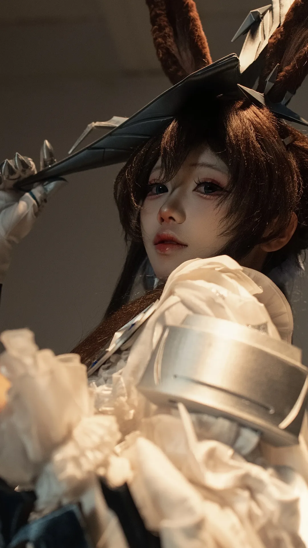 ロールプレイ, アークナイツ, アーミヤ コスプレ, コスプレ撮影, 少女騎士