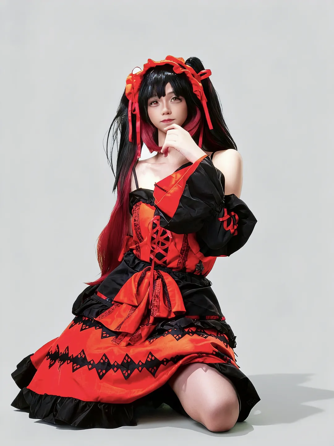 二次元摄影, cosplay正片, 棚拍人像, 约会大作战, 狂三cos - 第3张
