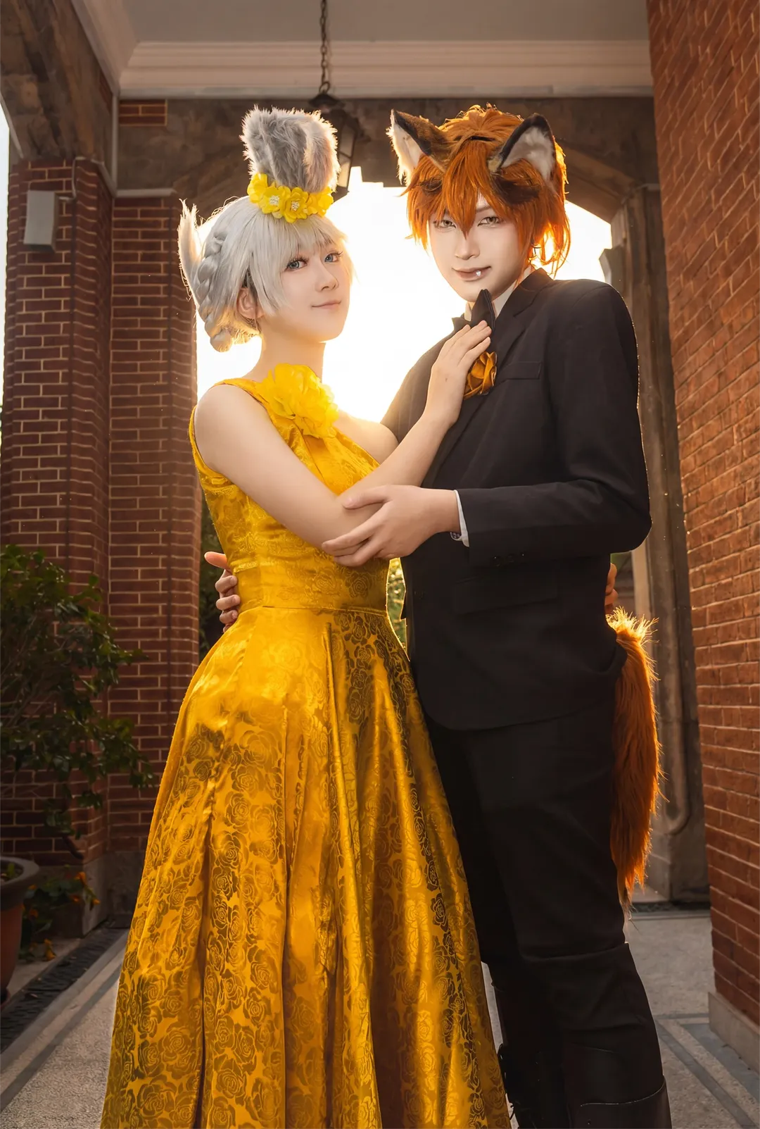 獣耳コスプレ写真, 礼服コスプレ, ズートピア2, ジュディ＆ニックコスプレ, ニック×ジュディ - 7枚目
