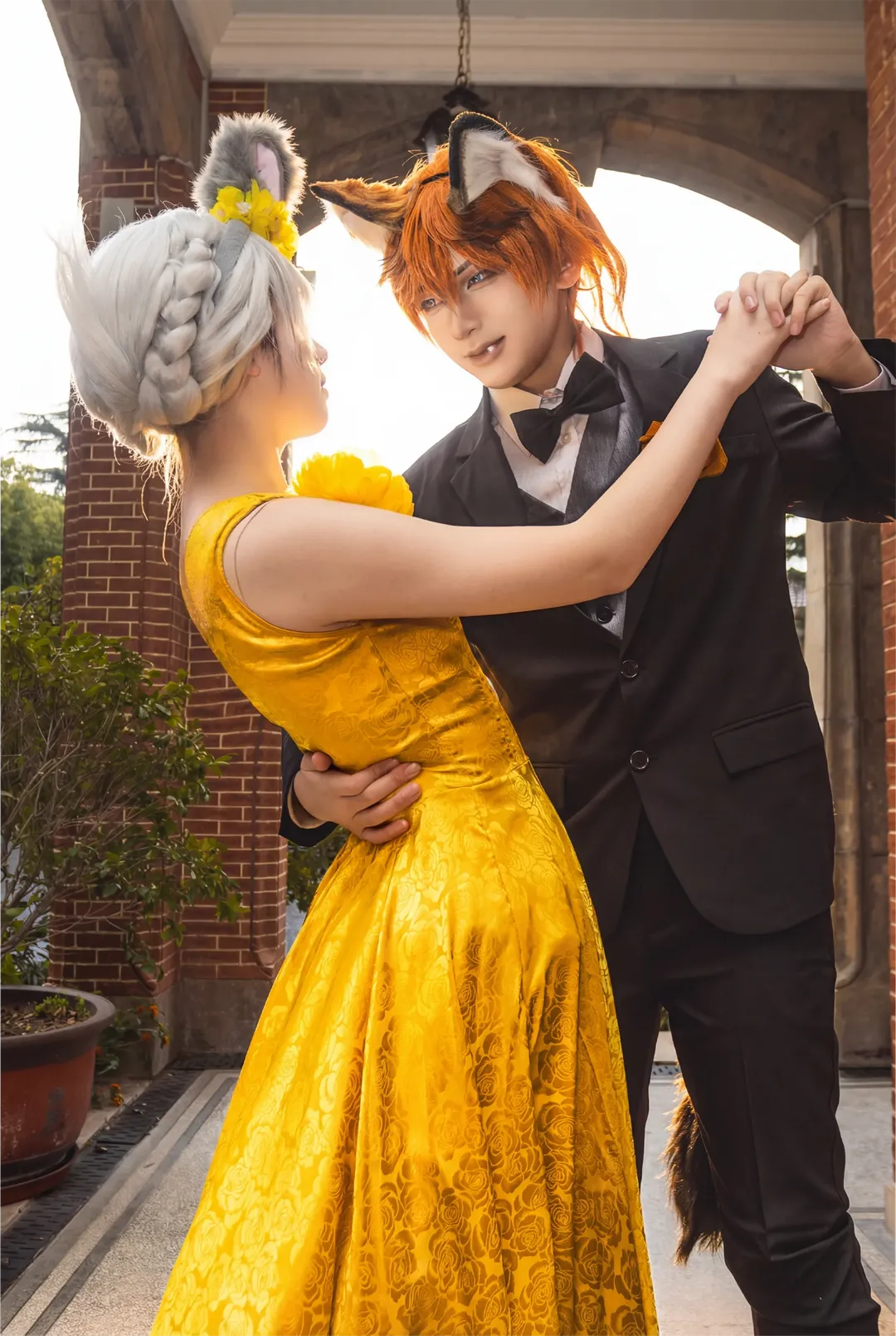 獣耳コスプレ写真, 礼服コスプレ, ズートピア2, ジュディ＆ニックコスプレ, ニック×ジュディ - 8枚目