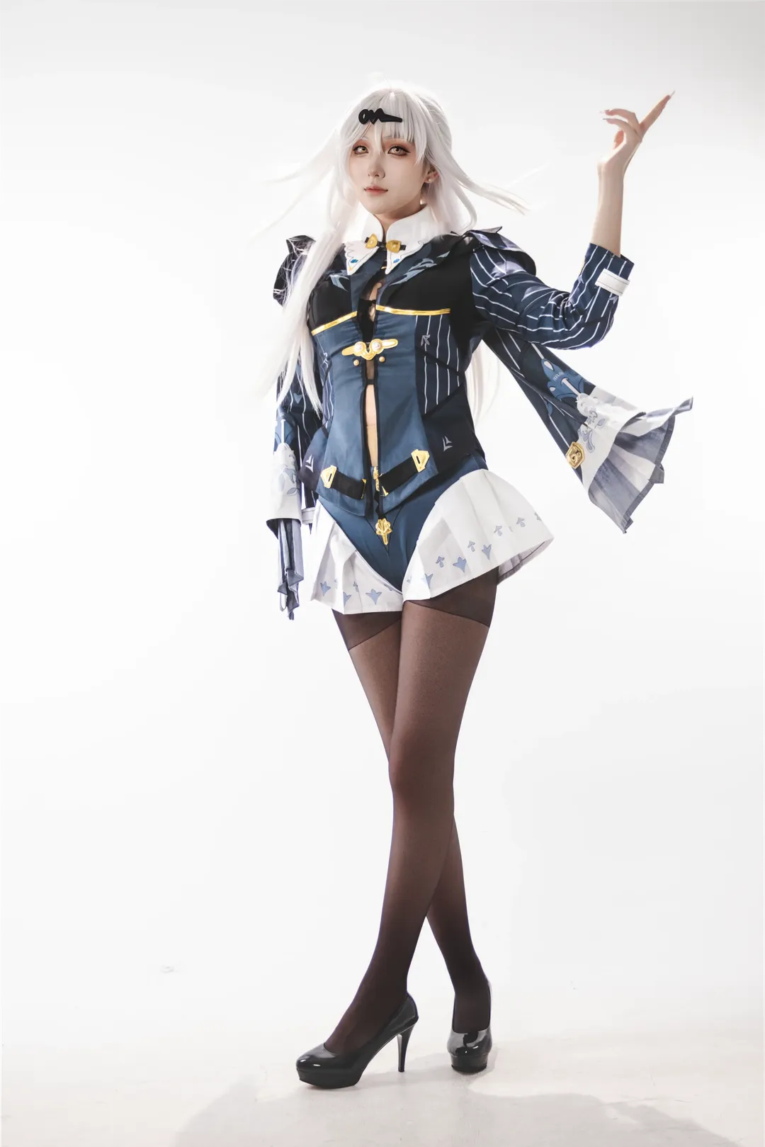 绝区零, 白棚拍摄, 二次元摄影, 仪玄cos, cosplay正片 - 第5张