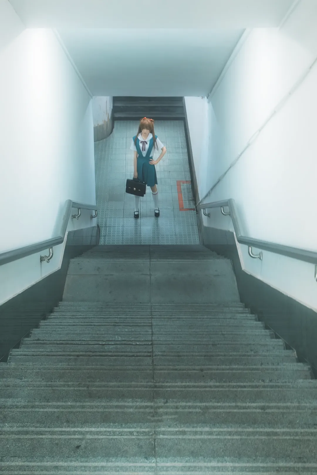 二次元撮影, 雰囲気のある写真, アスカコスプレ, 新世紀エヴァンゲリオン, コスプレ撮影 - 5枚目