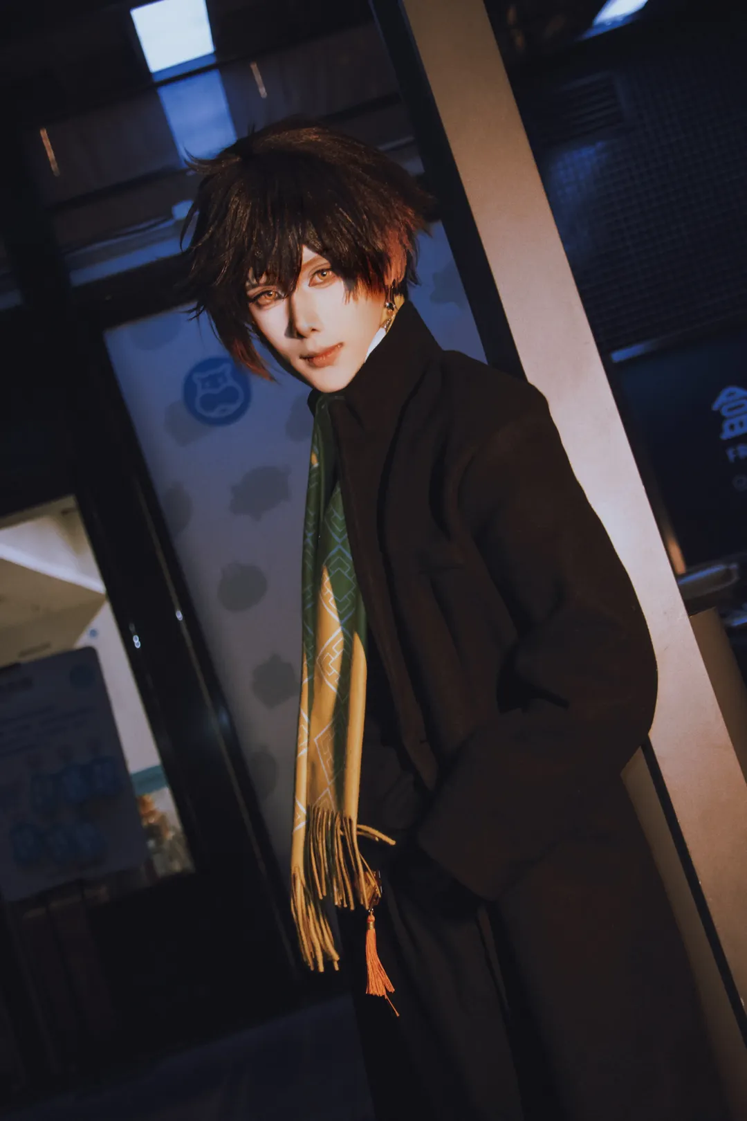 原神, 二次元日常, 钟离cos, cosplay夜景, 跨年cos - 第4张