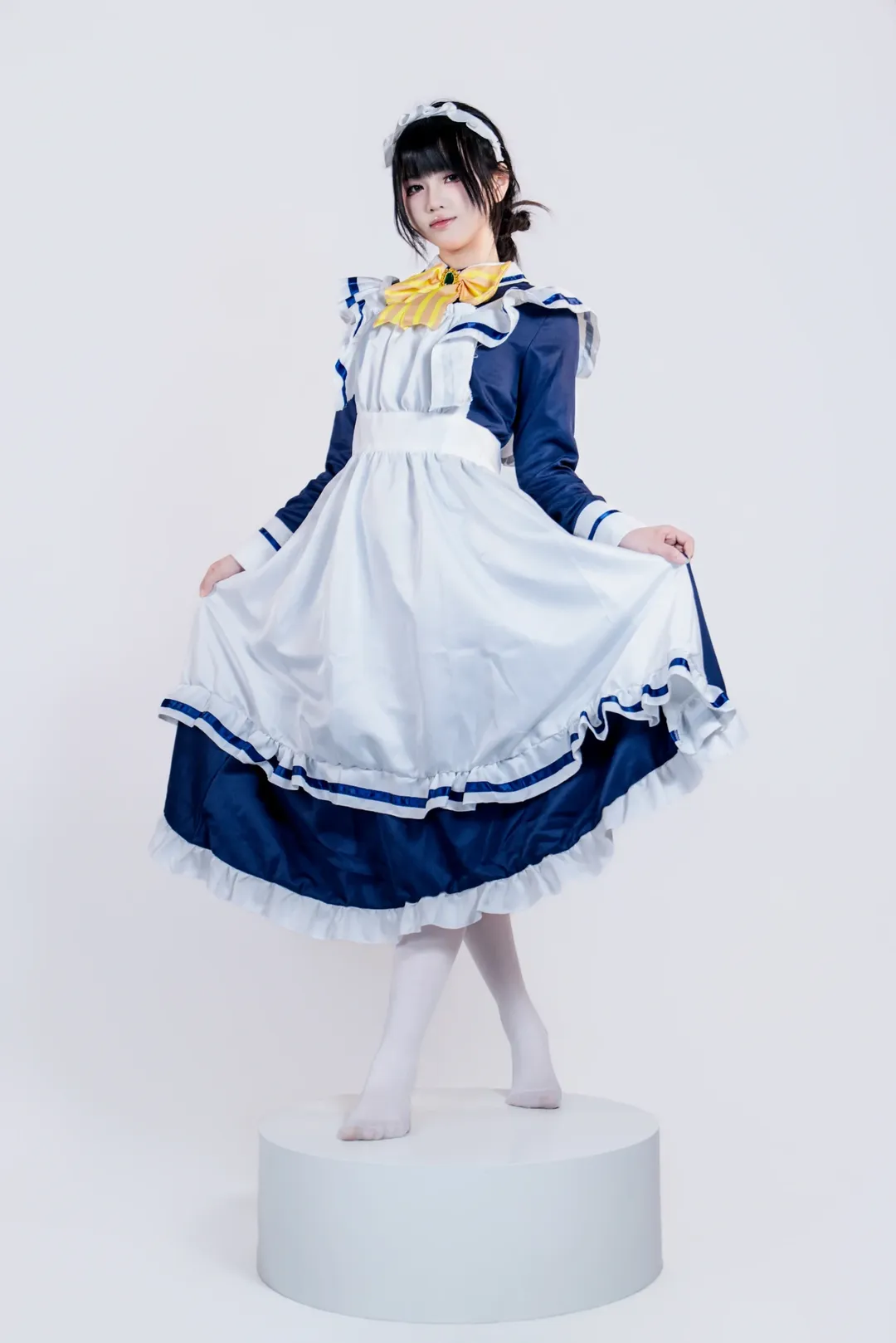 白棚拍摄, 女仆装, 四季夏目cos, cosplay日常, 星光咖啡馆与死神之蝶 - 第1张