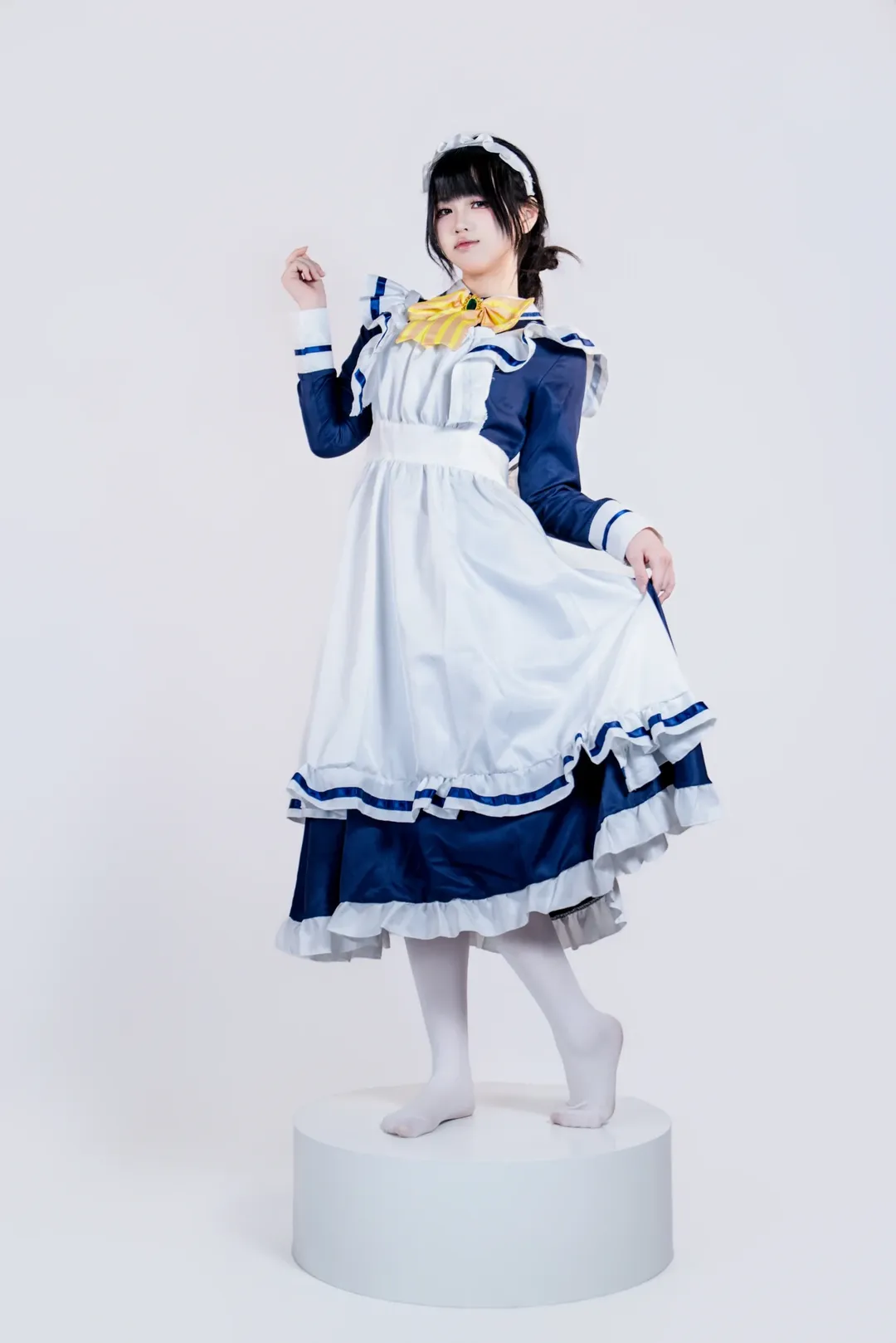 白棚拍摄, 女仆装, 四季夏目cos, cosplay日常, 星光咖啡馆与死神之蝶 - 第3张