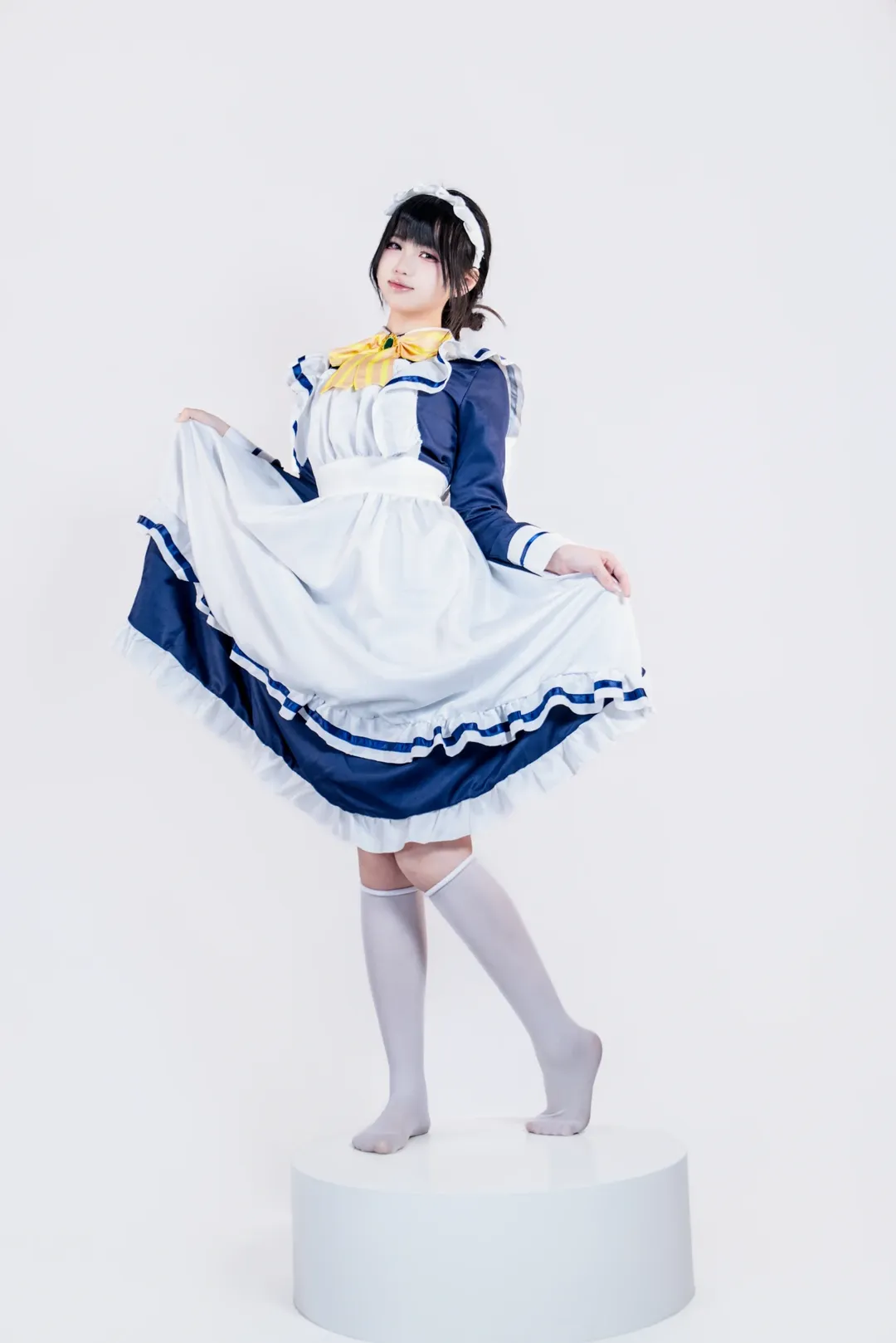 白棚拍摄, 女仆装, 四季夏目cos, cosplay日常, 星光咖啡馆与死神之蝶 - 第4张