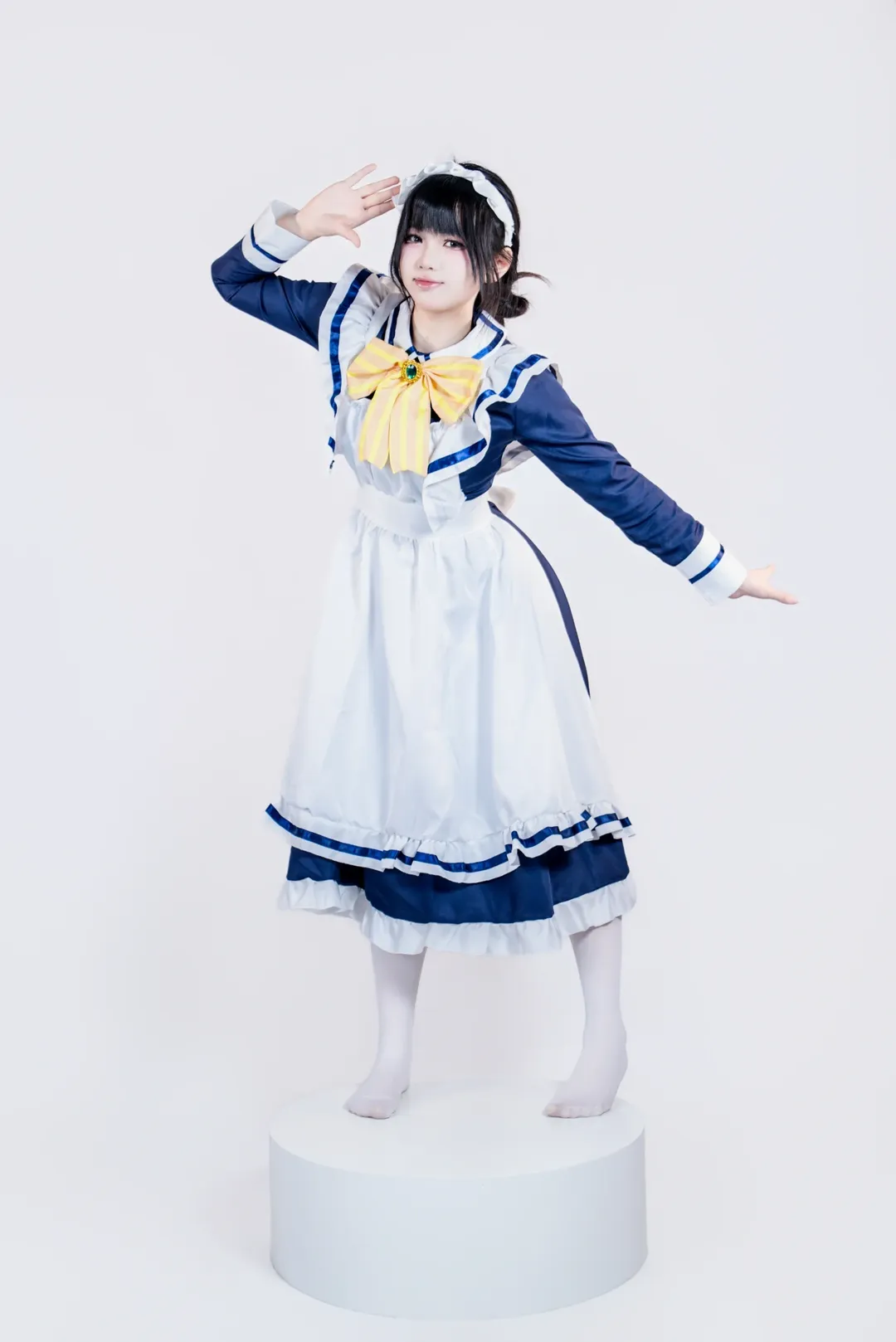 白棚拍摄, 女仆装, 四季夏目cos, cosplay日常, 星光咖啡馆与死神之蝶 - 第5张
