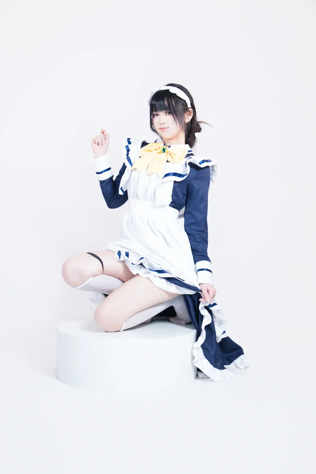 白棚拍摄, 女仆装, 四季夏目cos, cosplay日常, 星光咖啡馆与死神之蝶 - 第7张