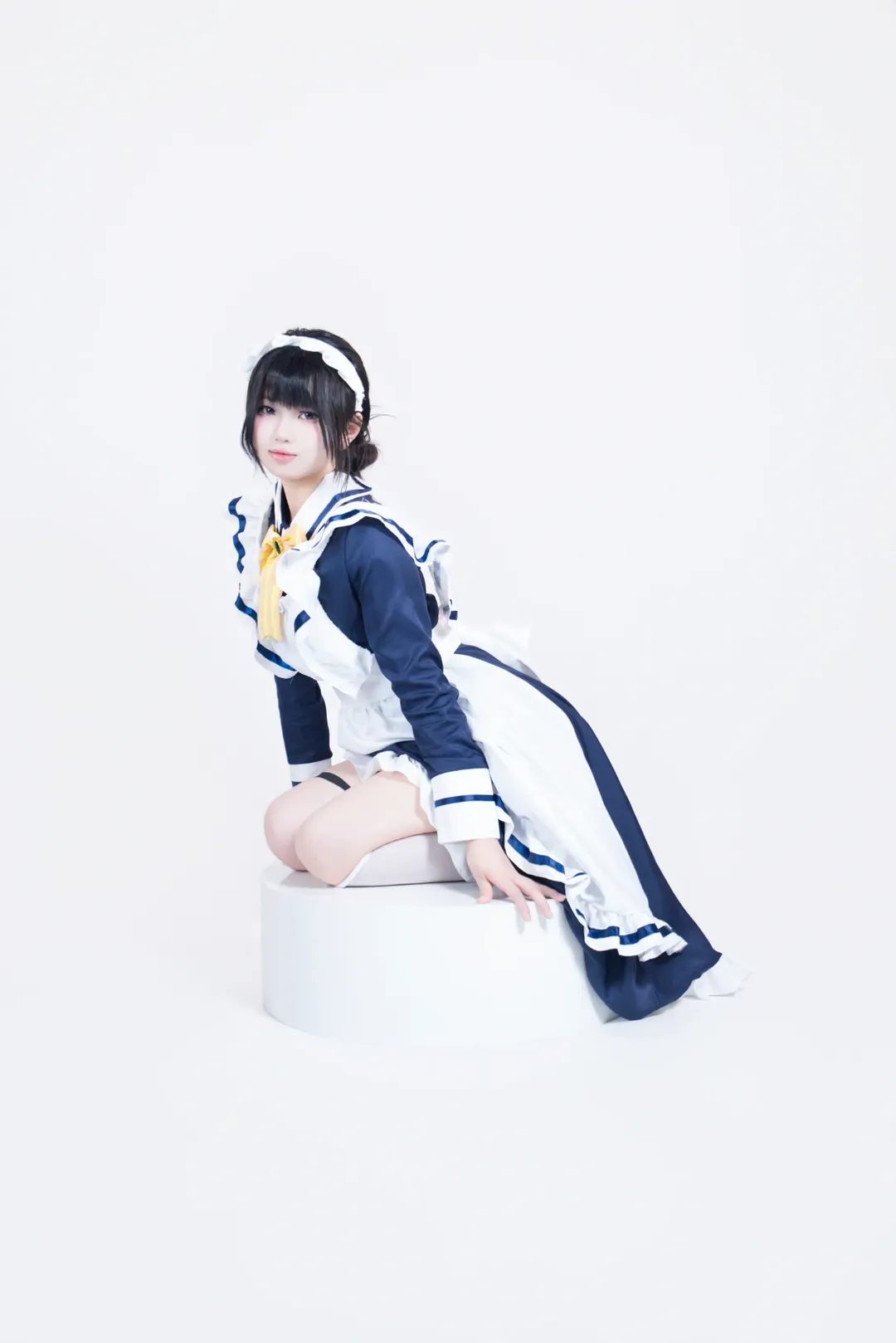 白棚拍摄, 女仆装, 四季夏目cos, cosplay日常, 星光咖啡馆与死神之蝶 - 第9张