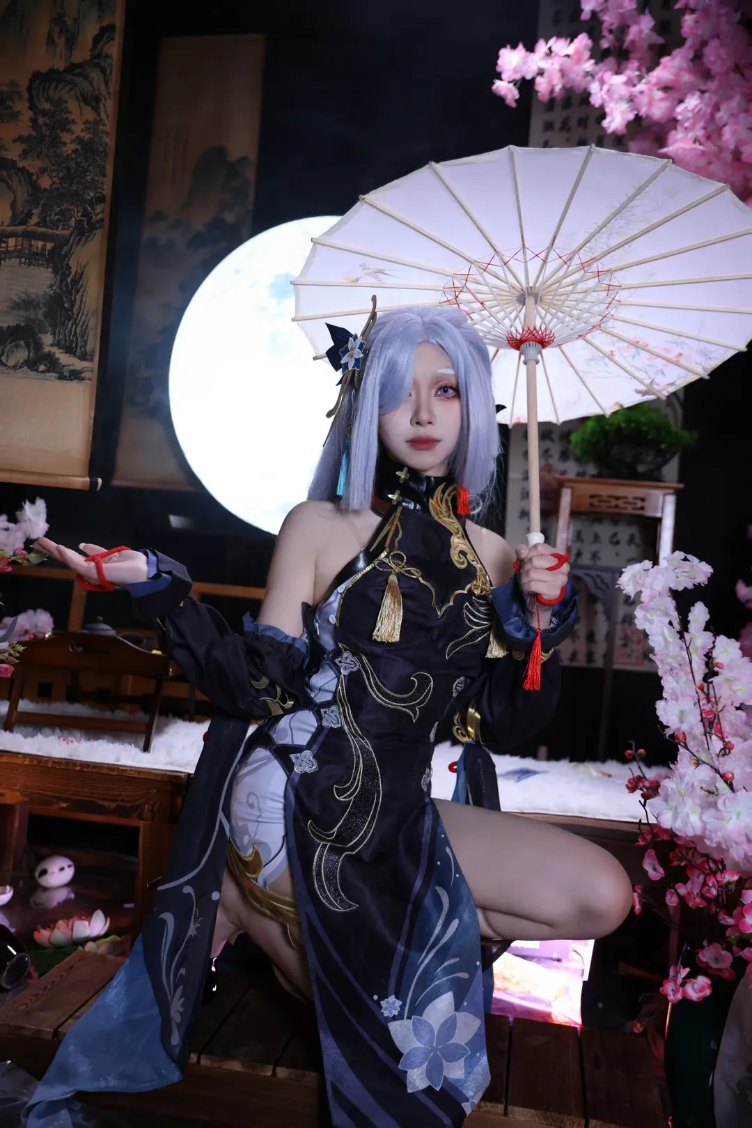 原神, 海灯节, 申鹤cos, cosplay正片, 国风摄影 - 第3张