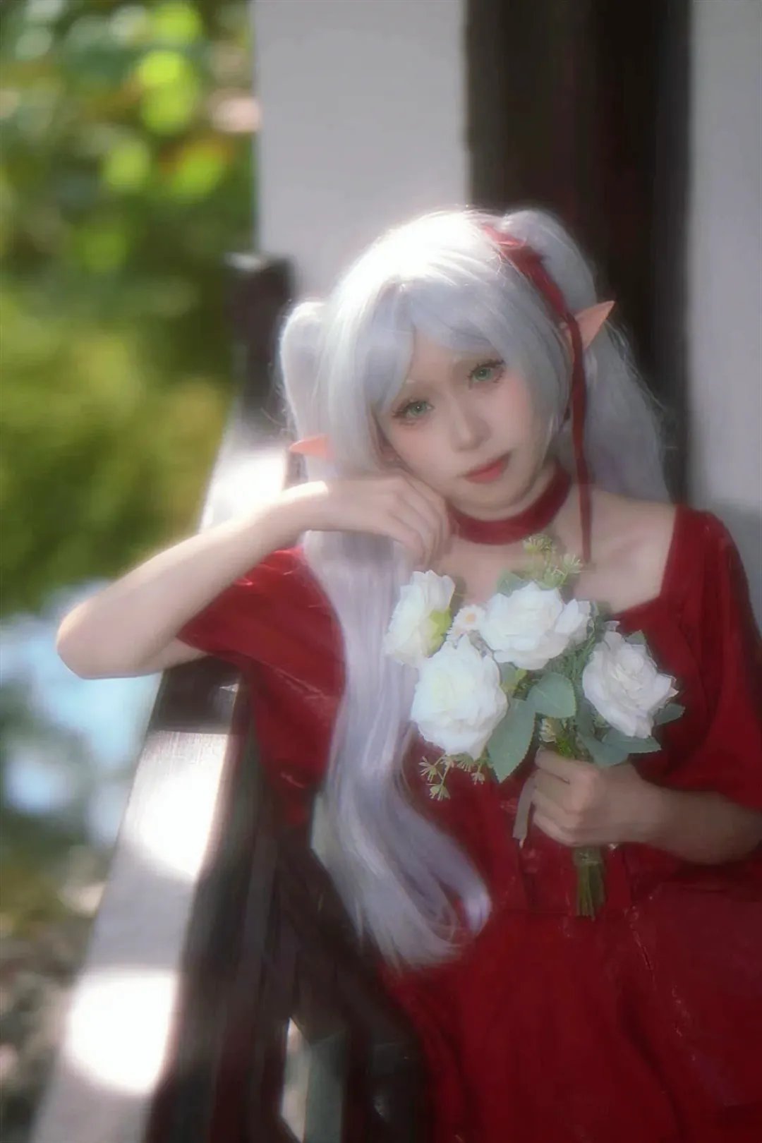 二次元撮影, フリーレン コスプレ, コスプレ撮影, エルフ風, フリーレン