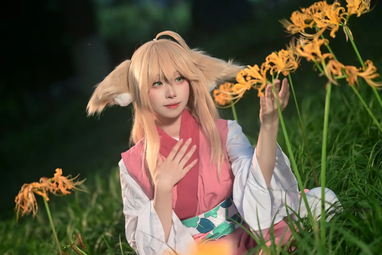 2D, cosplay, Fox Spirit Matchmaker, Outdoor photography, Tushan Susu cosplay - Image 3
