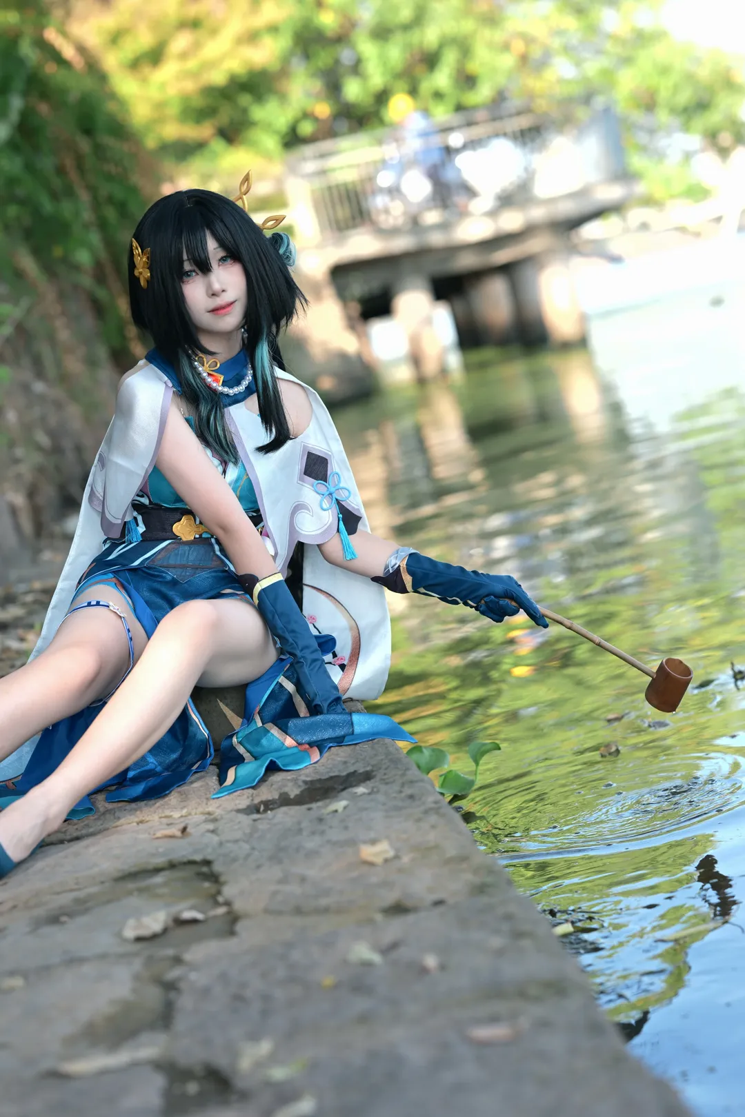 崩坏星穹铁道, 户外摄影, 阮梅cos, cosplay正片, 国风装扮 - 第2张