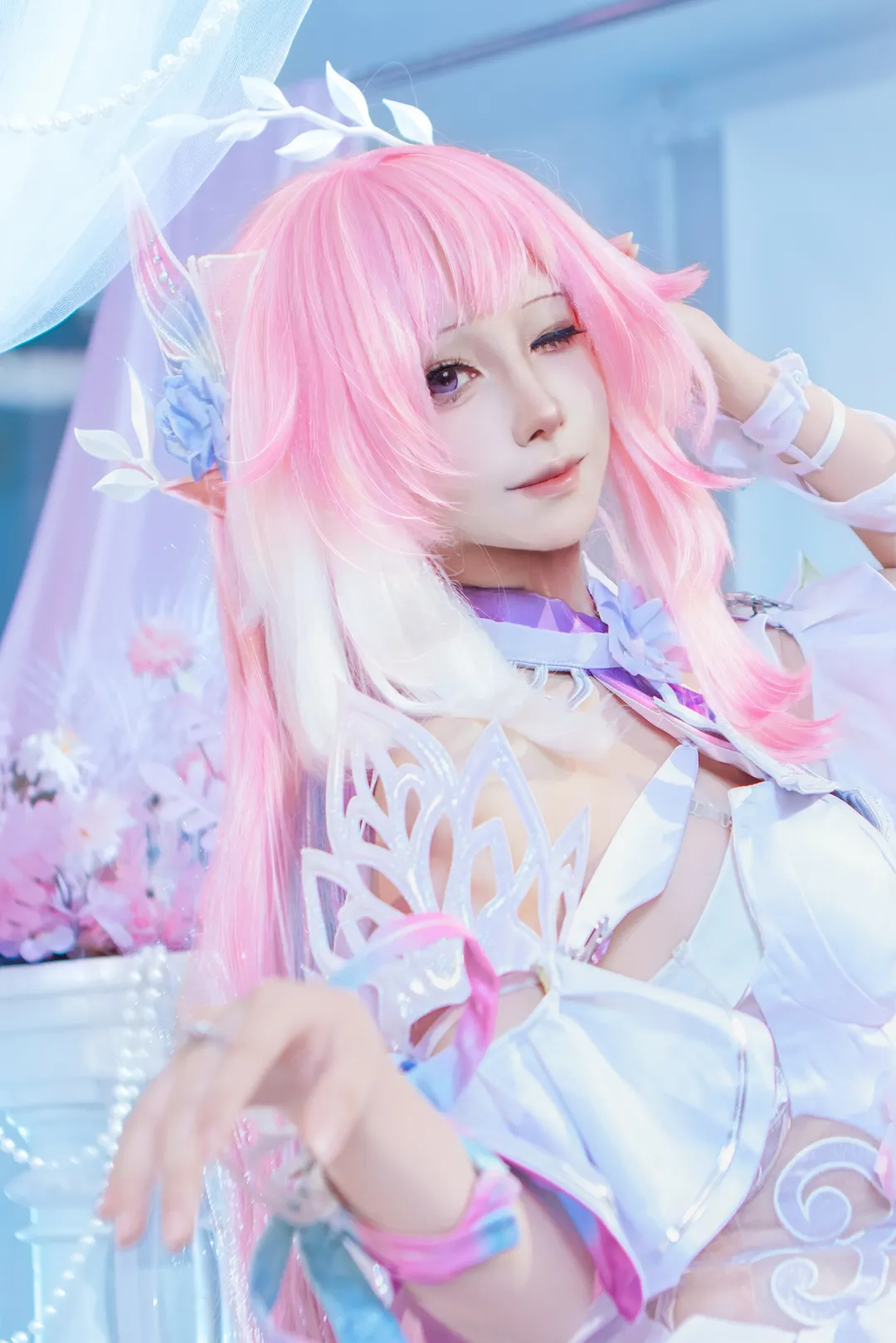 キュレネ コスプレ, 崩壊：スターレイル, コスプレ撮影, オンファロス, 二次元再現