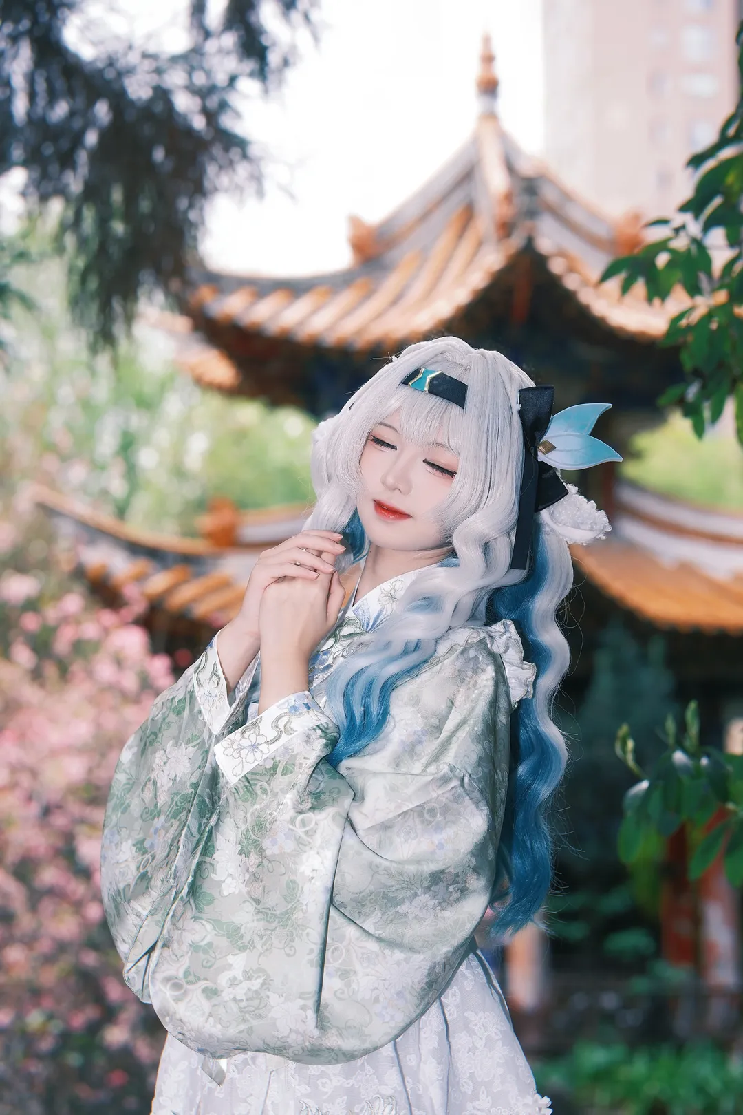 崩坏星穹铁道, 流萤cos, cosplay摄影, 国风少女, 古风私设 - 第2张