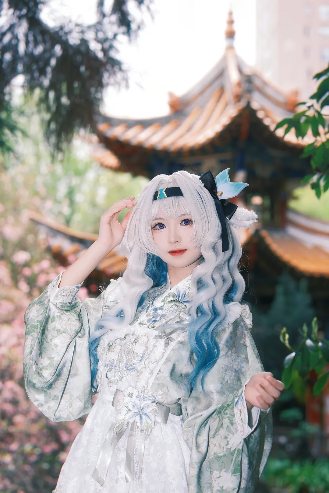 崩坏星穹铁道, 流萤cos, cosplay摄影, 国风少女, 古风私设 - 第3张