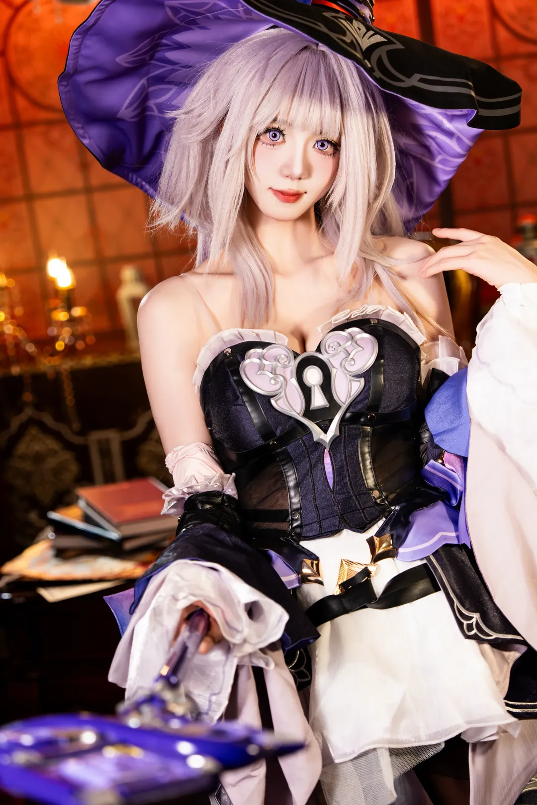 二次元撮影, 崩壊：スターレイル, ヘルタ コスプレ, コスプレ撮影, レトロ魔法風 - 2枚目