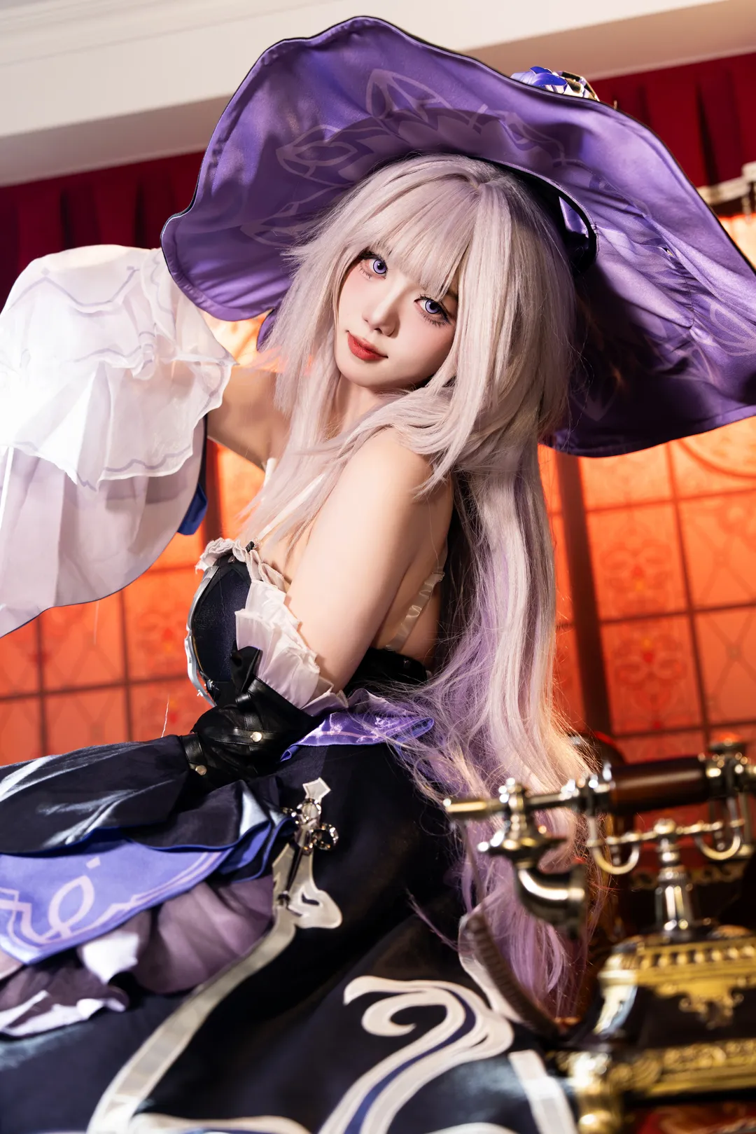 二次元撮影, 崩壊：スターレイル, ヘルタ コスプレ, コスプレ撮影, レトロ魔法風 - 4枚目