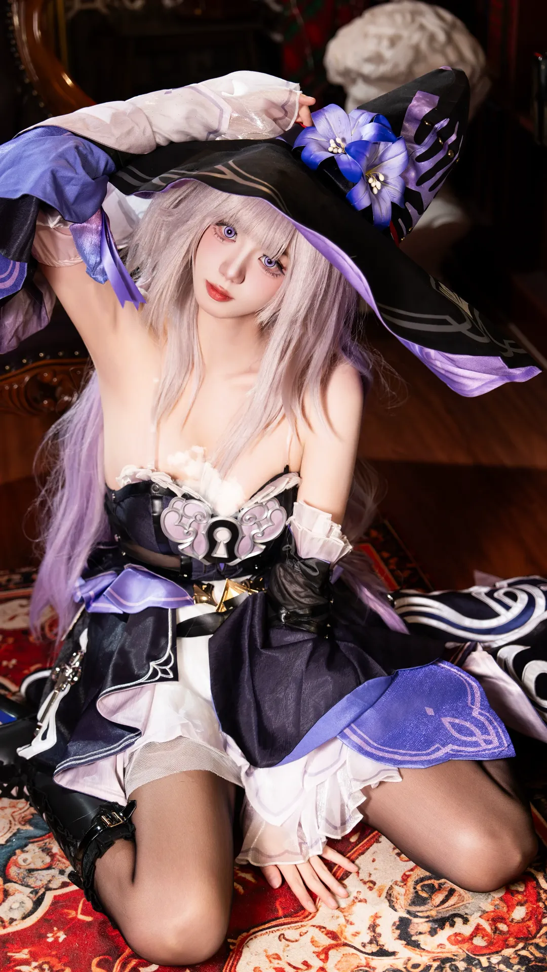 崩坏星穹铁道, 魔法少女, 大黑塔cos, cosplay正片, 二次元写真 - 第1张