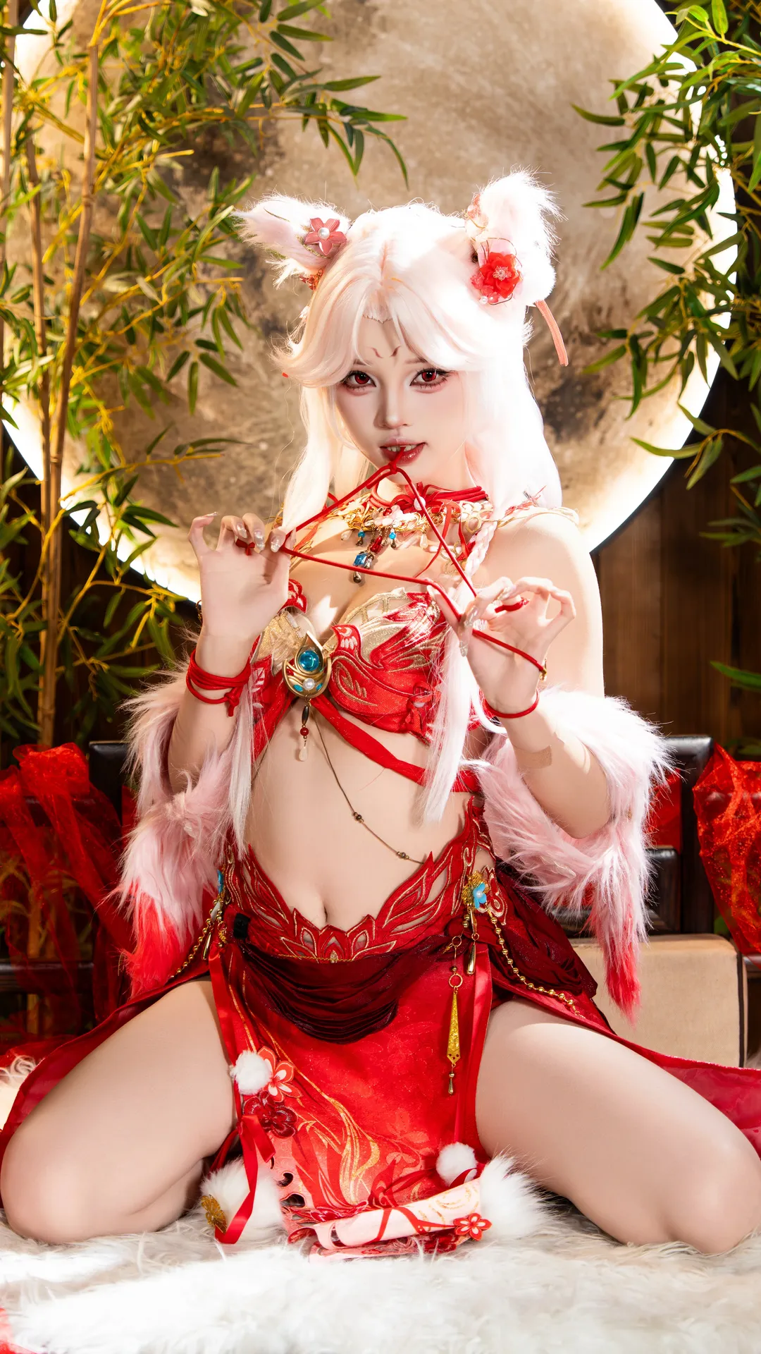 玉玲珑cos, 永劫无间, Cosplay正片, 国风cosplay, 喜缘红线